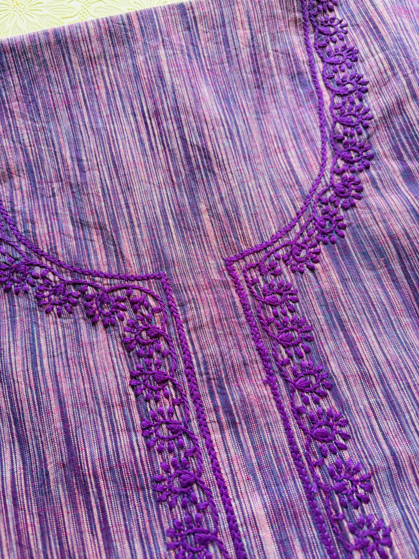 Chikankari mangalgiri cotton Kurta