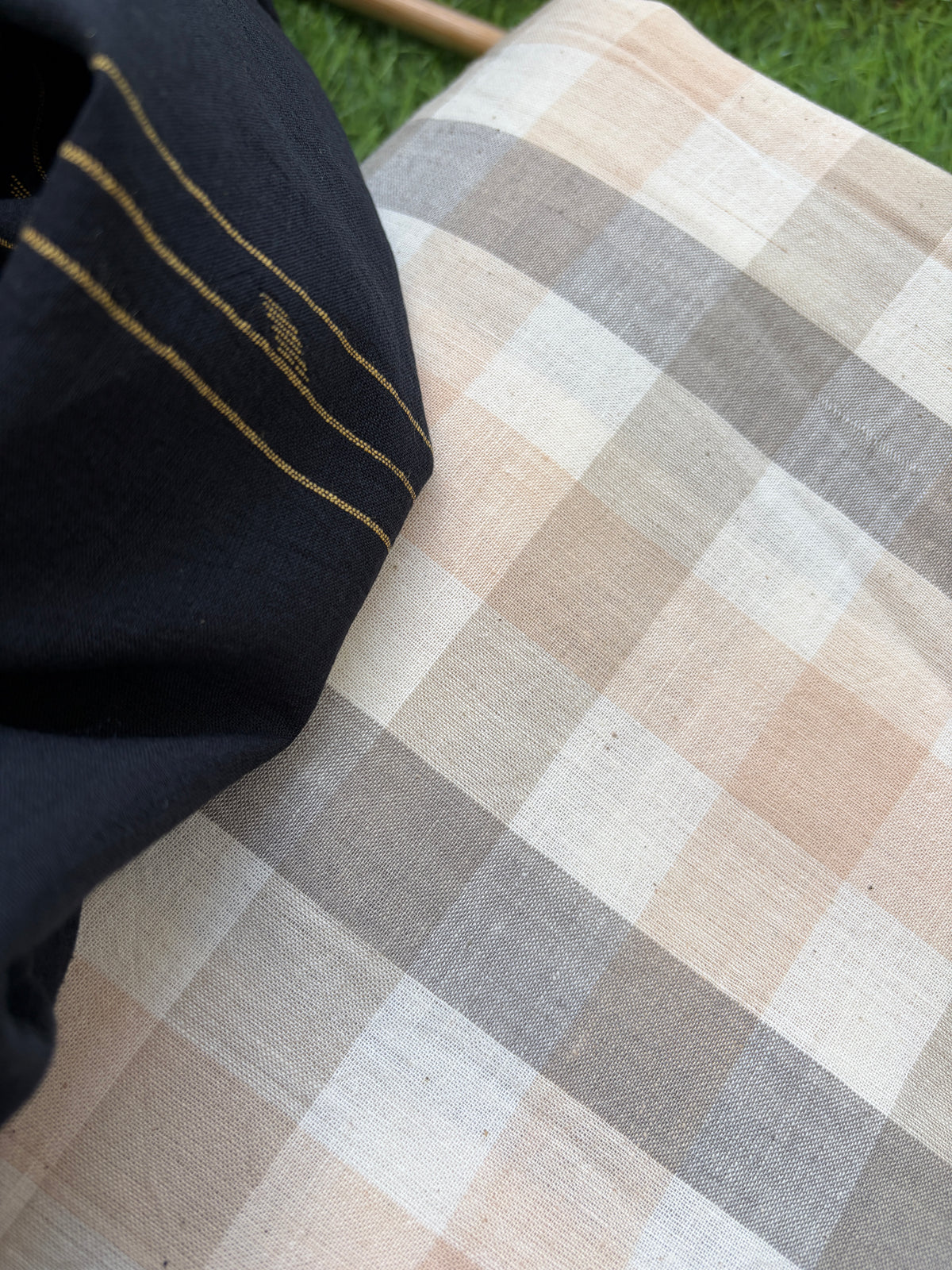 Jaamdani Mul dupatta khadi kurta Bottom