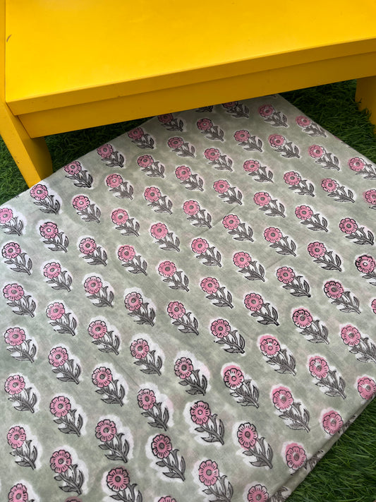 Sanganeri-Cotton florals