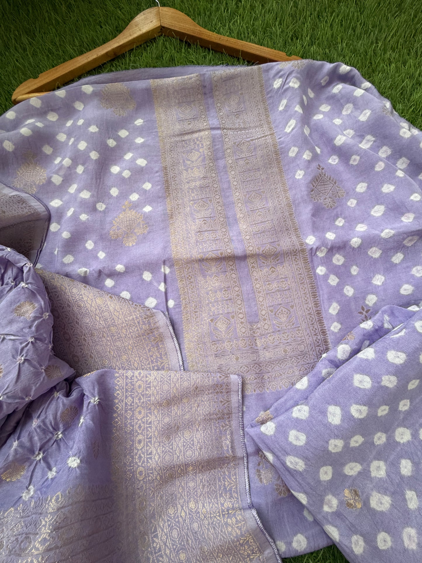 Modal Bandhani kurta bottom dupatta