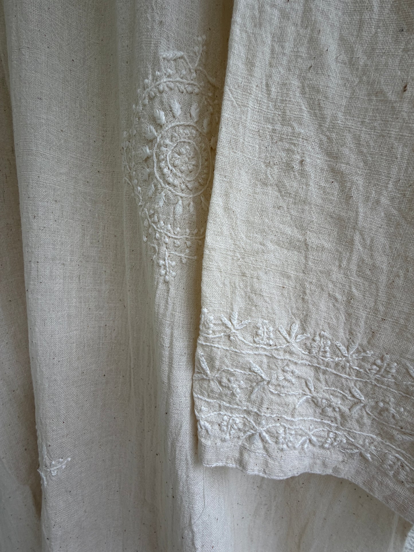 Kala cotton Kurta ( Semi Stitched)