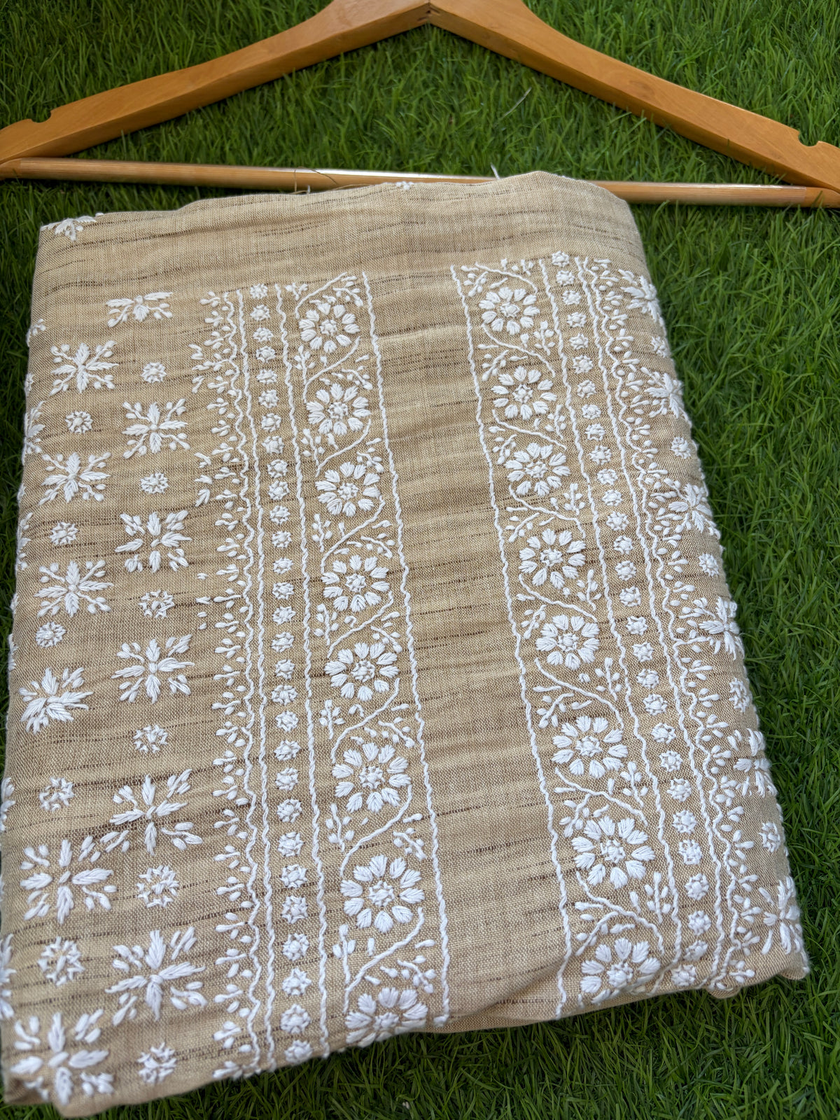 Chikankari khadi Kurta
