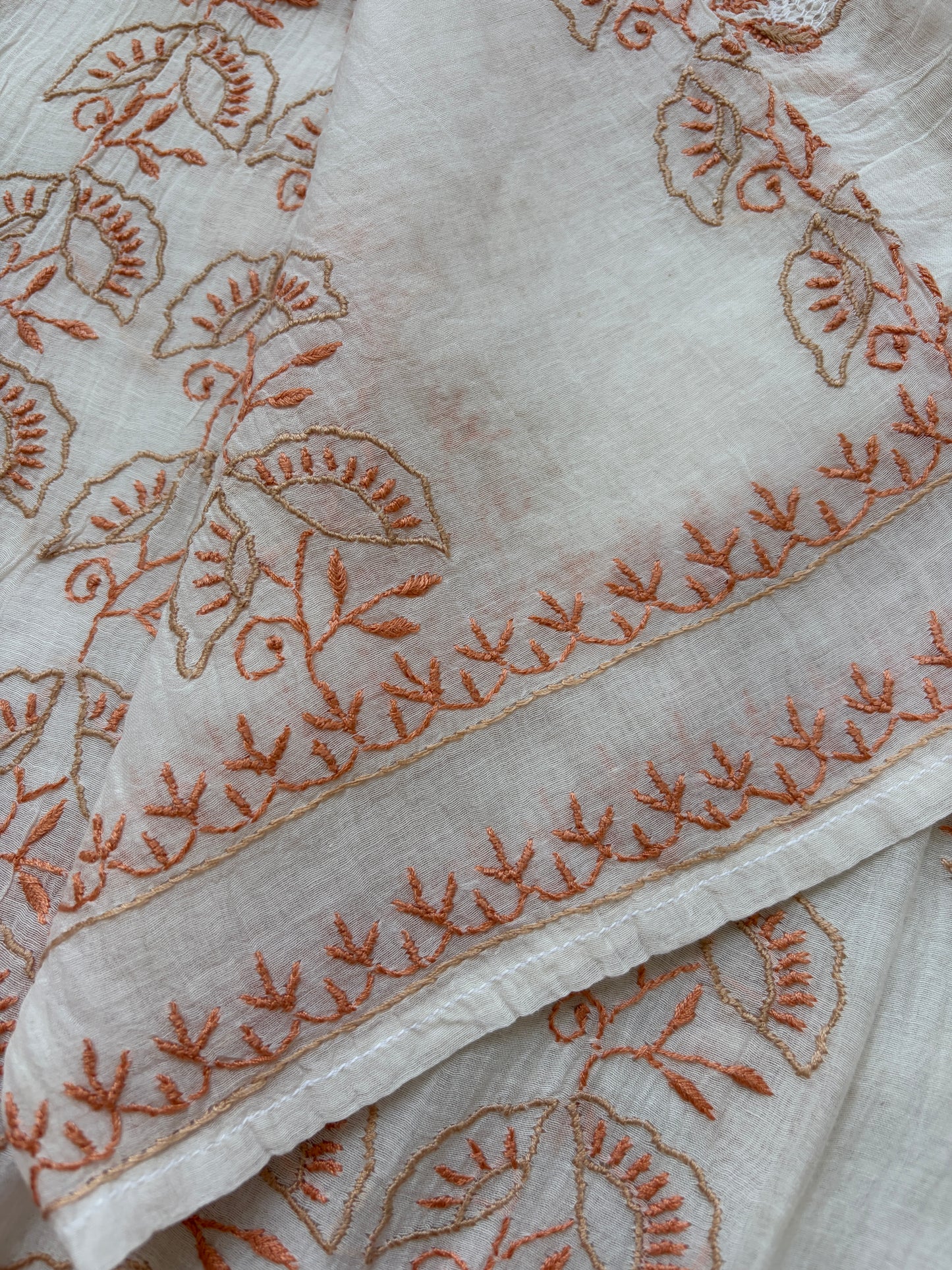 Chanderi Chikankari Kurta Dupatta