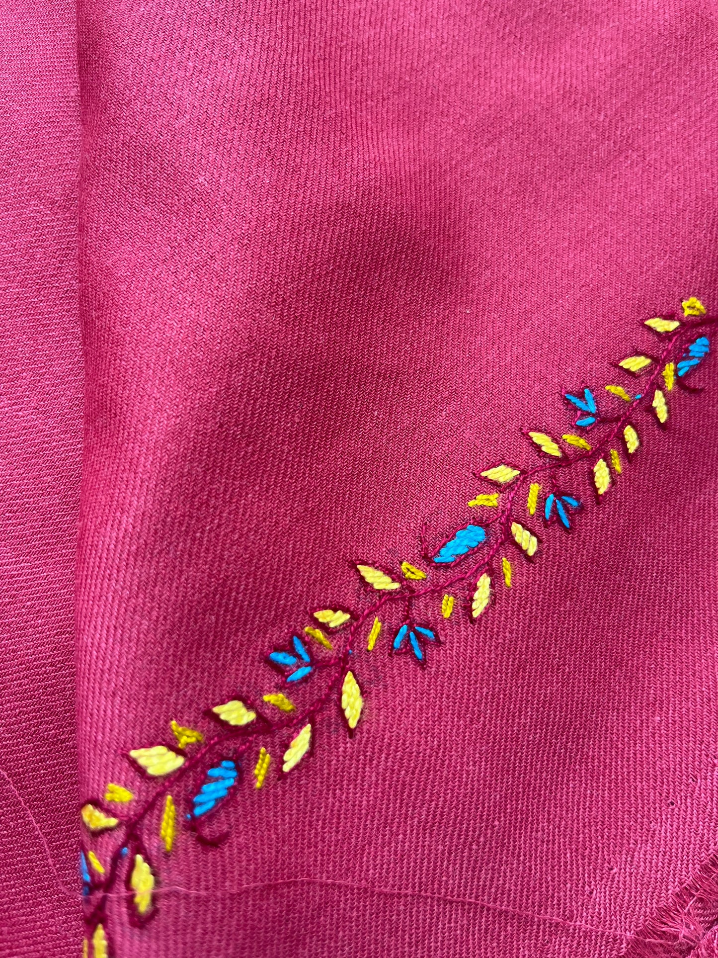 Woollen hand embroidered suit