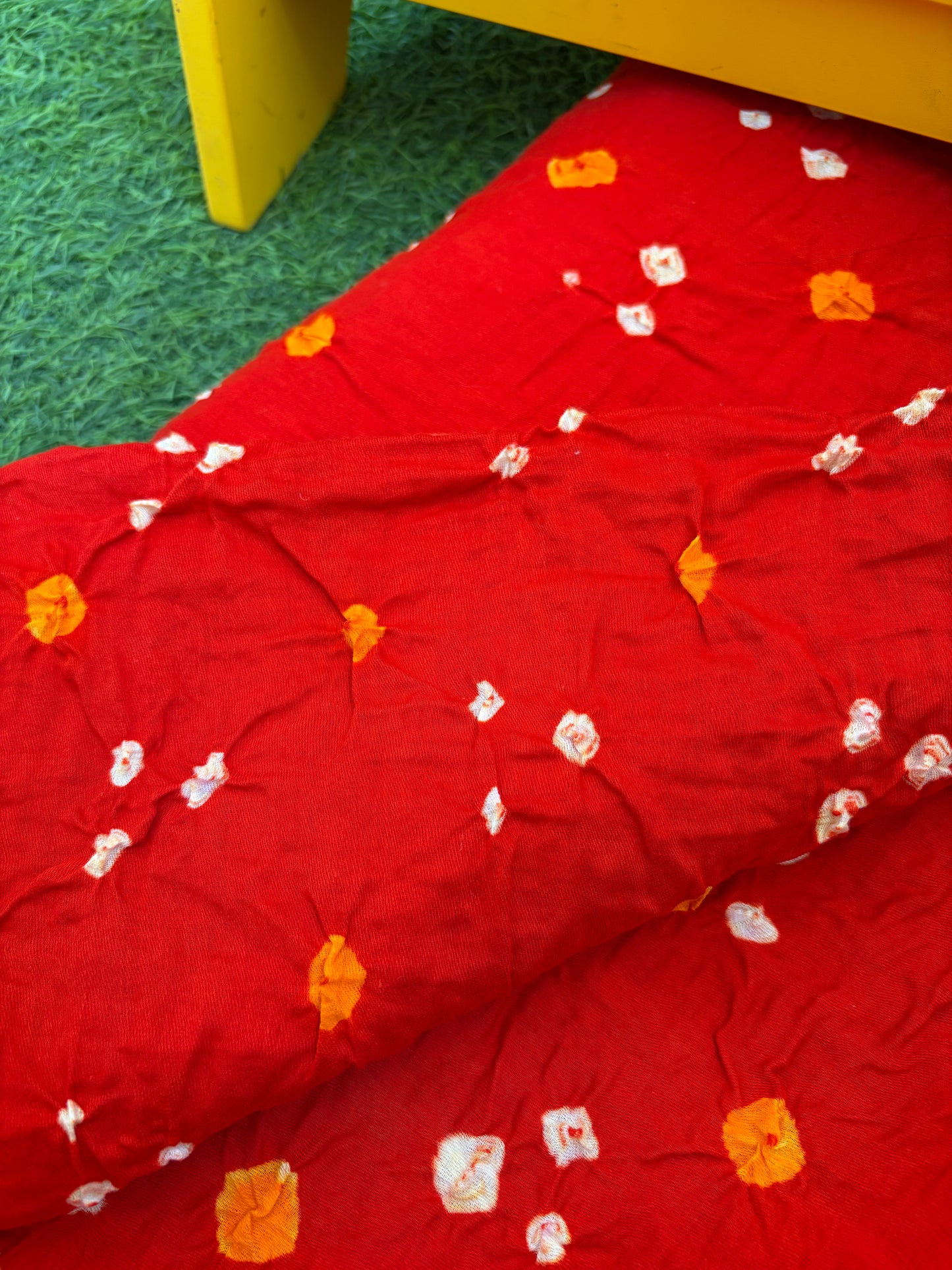 Cotton bandhani kurta