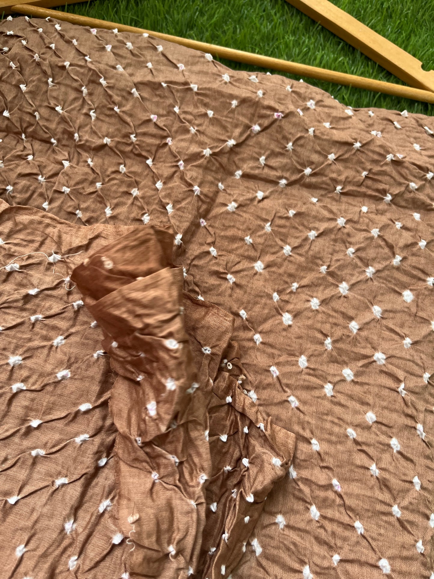 Cotton bandhani kurta