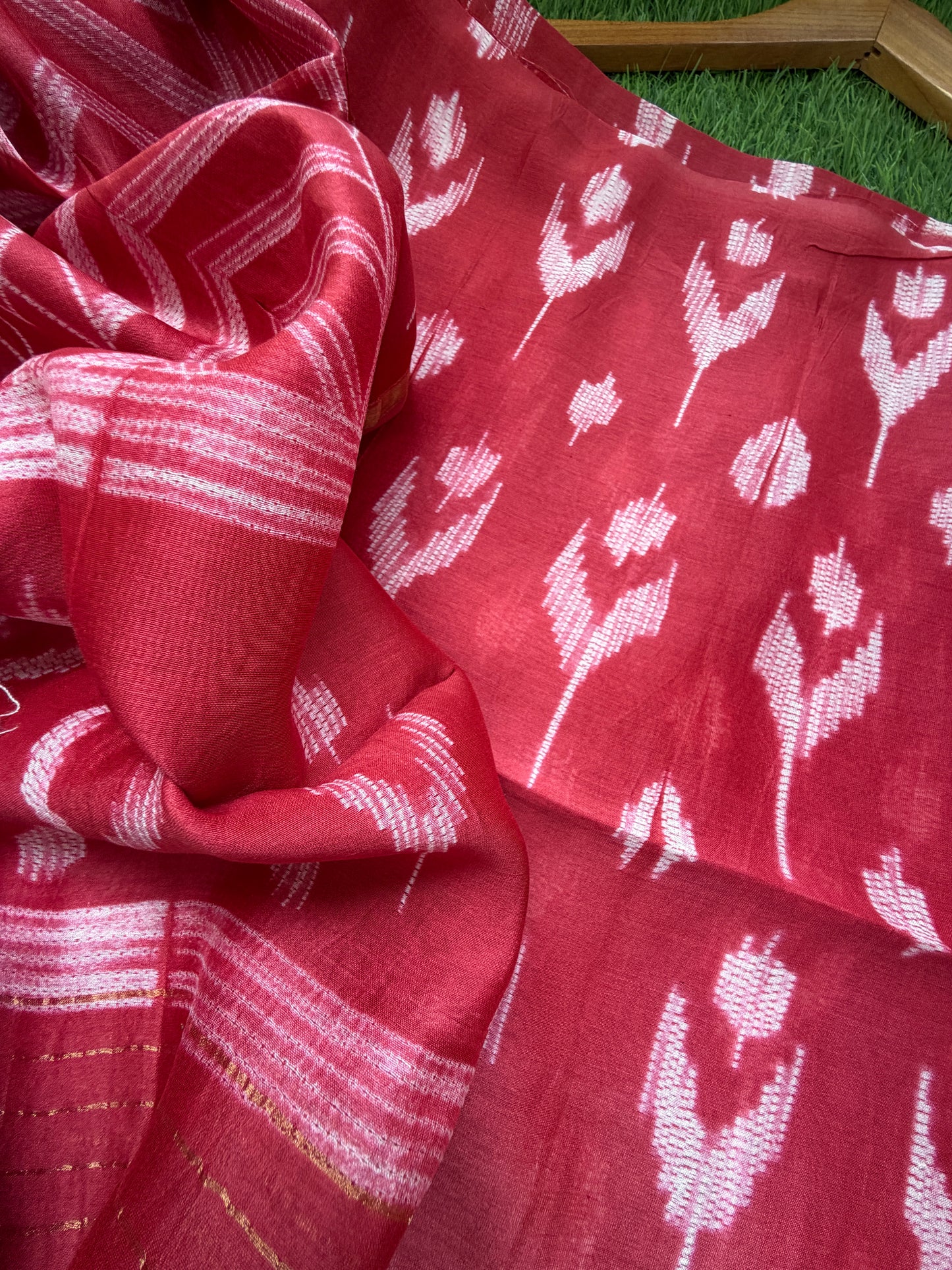 Chanderi Shibori kurta dupatta