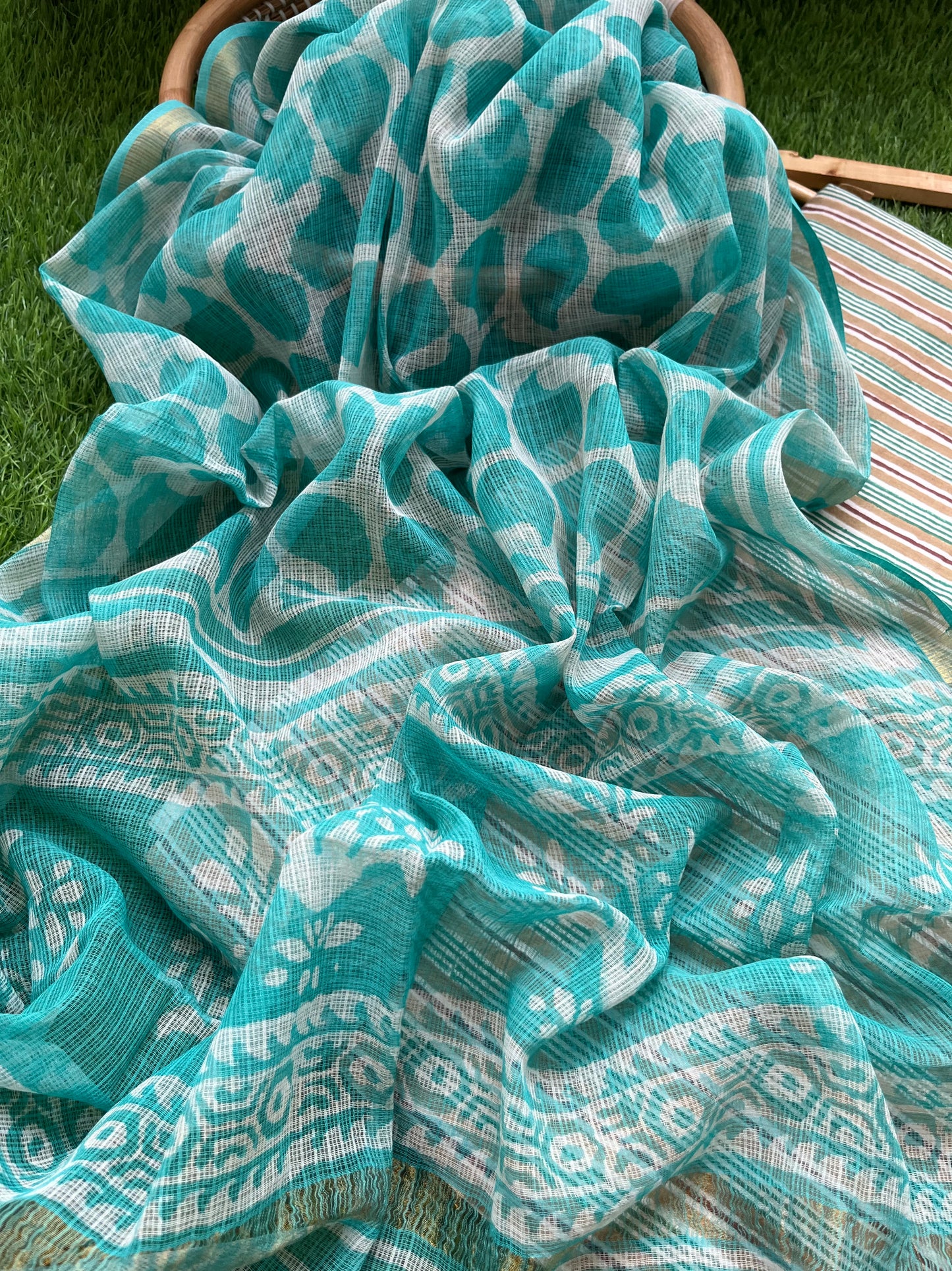 Block print kota Dupatta cotton Kurta