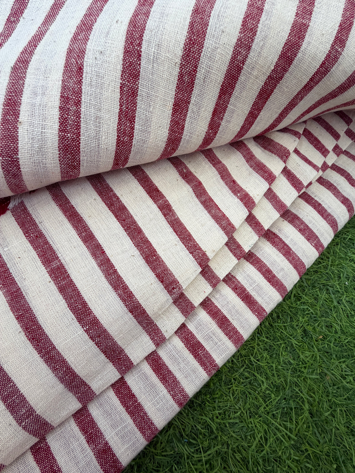 Handwoven organic kala Cotton fabric