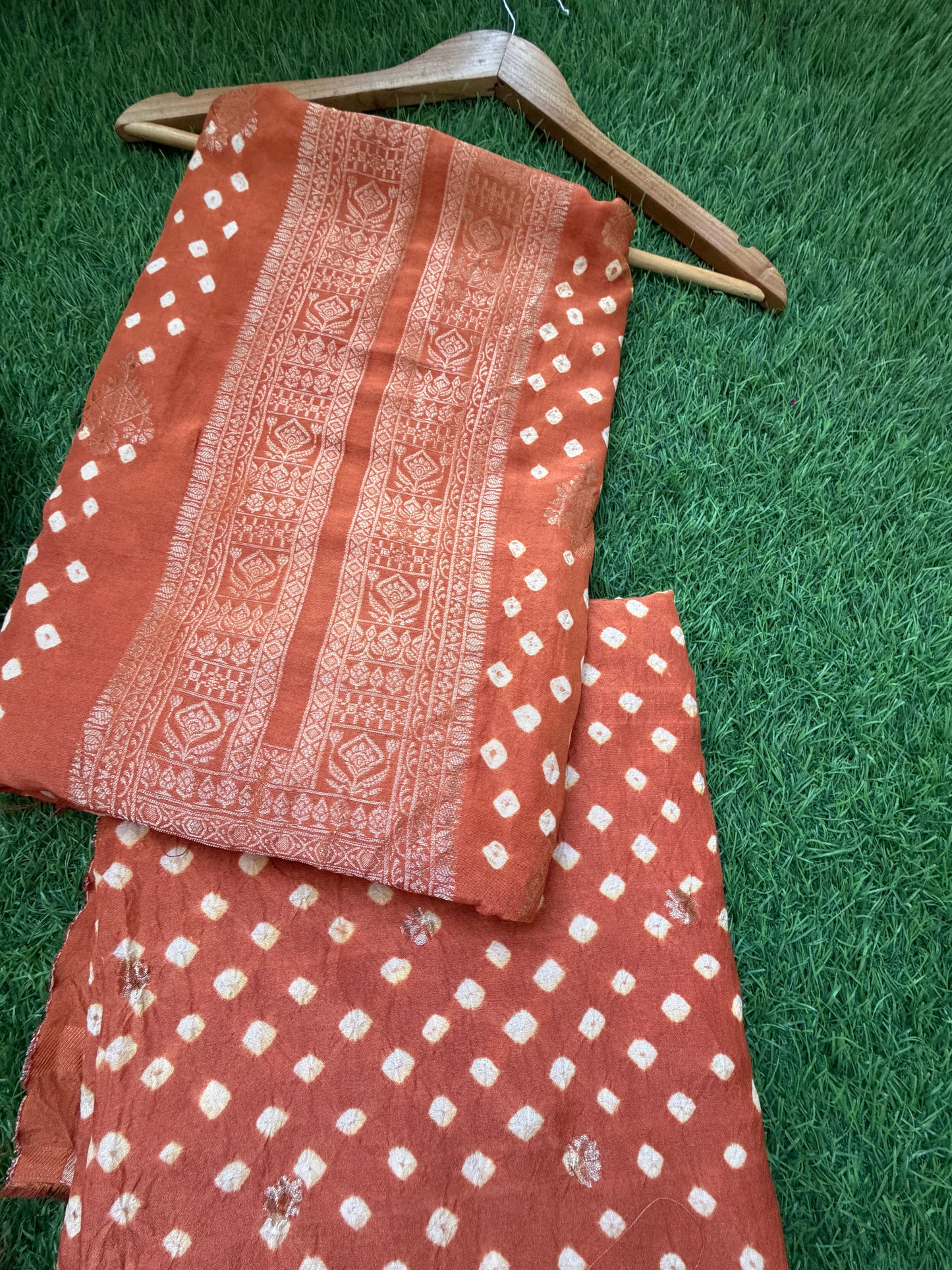 Modal Bandhani kurta bottom dupatta