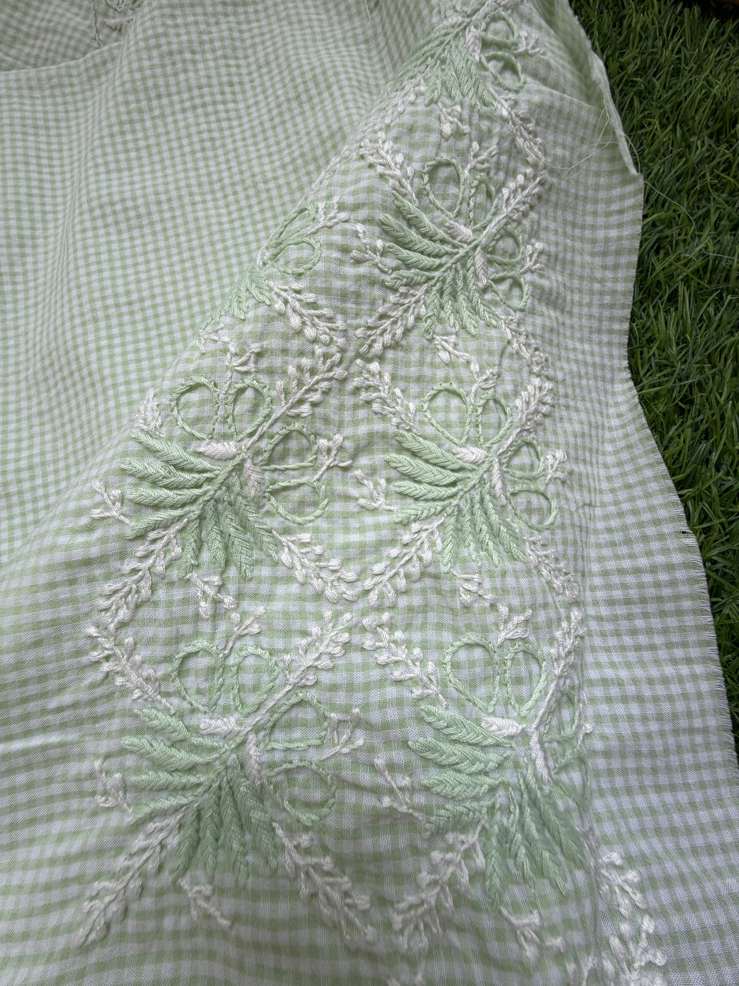 Chikankari cotton Kurta