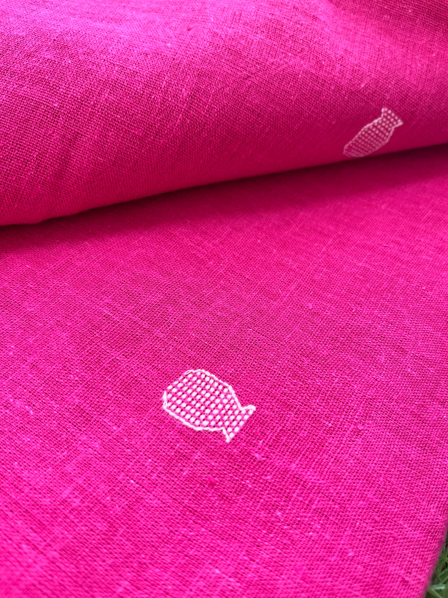 Handwoven organic kala Cotton fabric