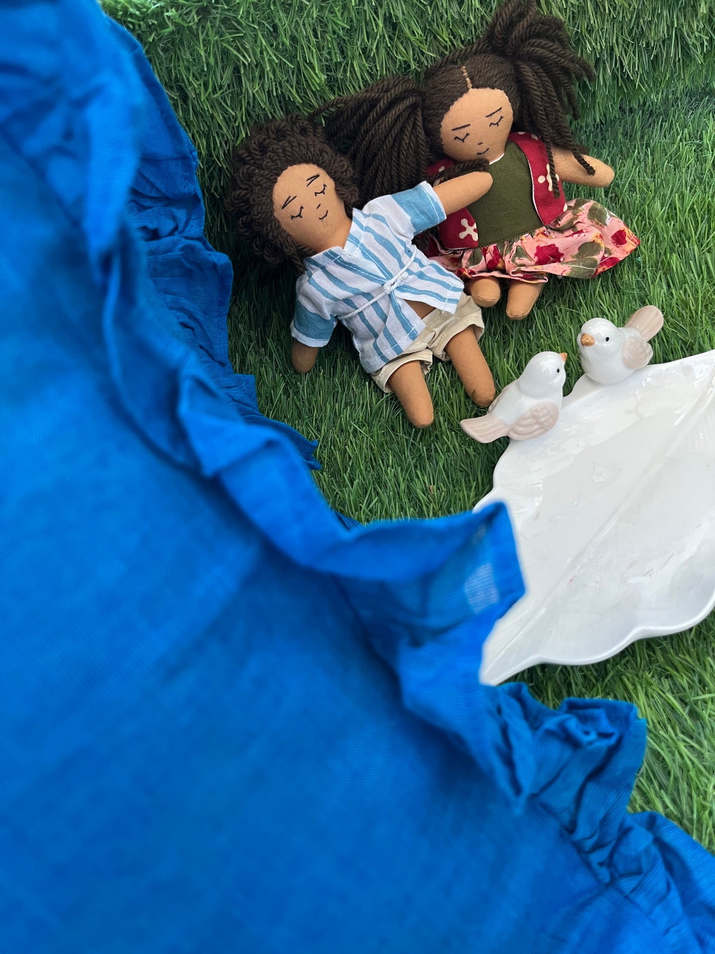 Cotton cushion cover set