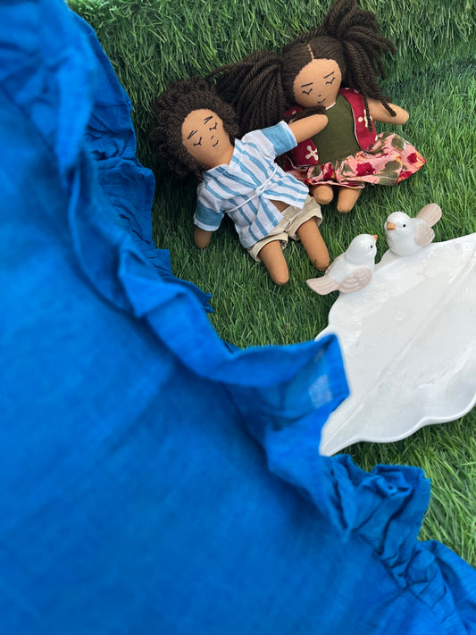 Cotton cushion cover set