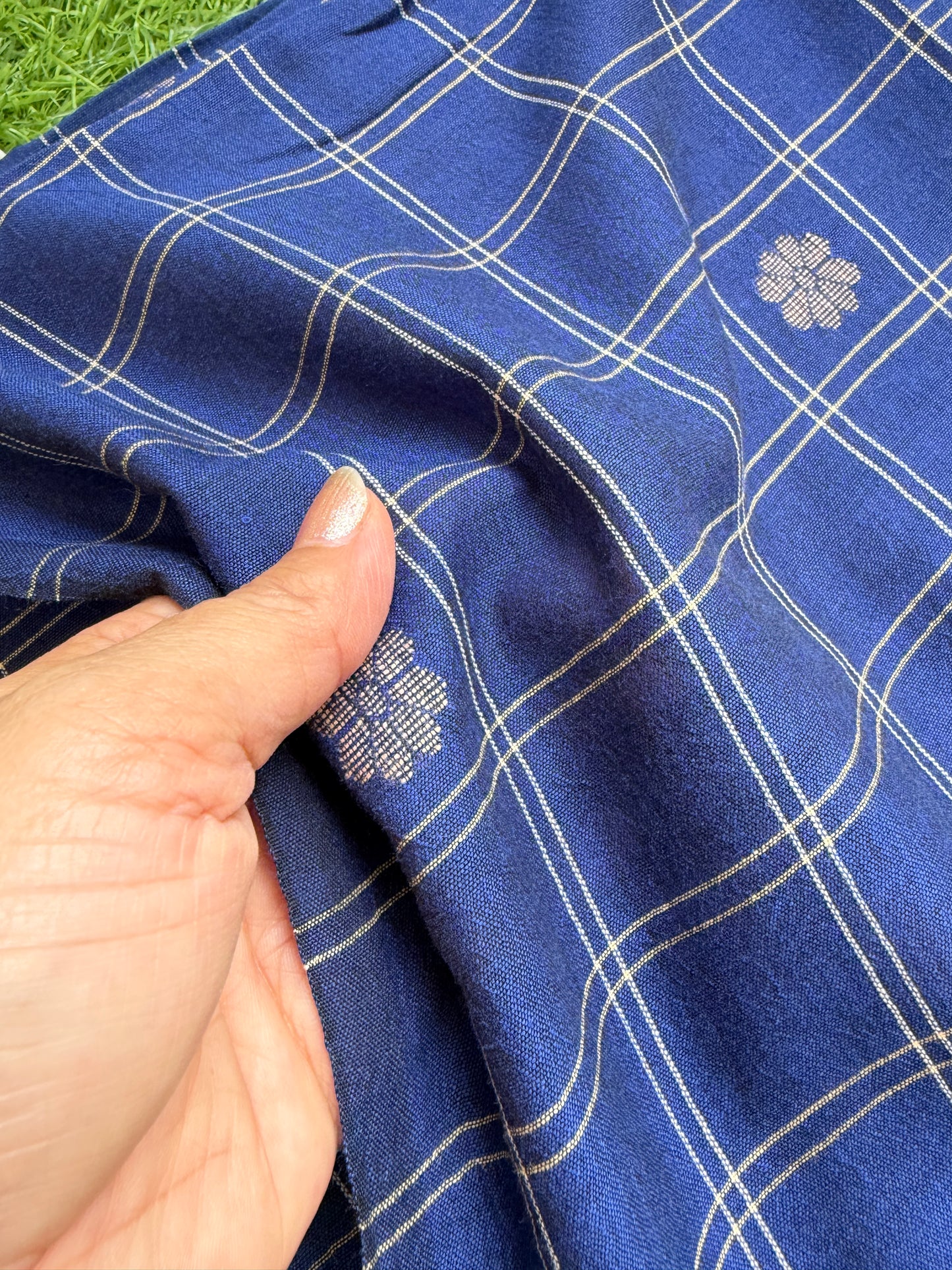 Jaamdani mul fabric