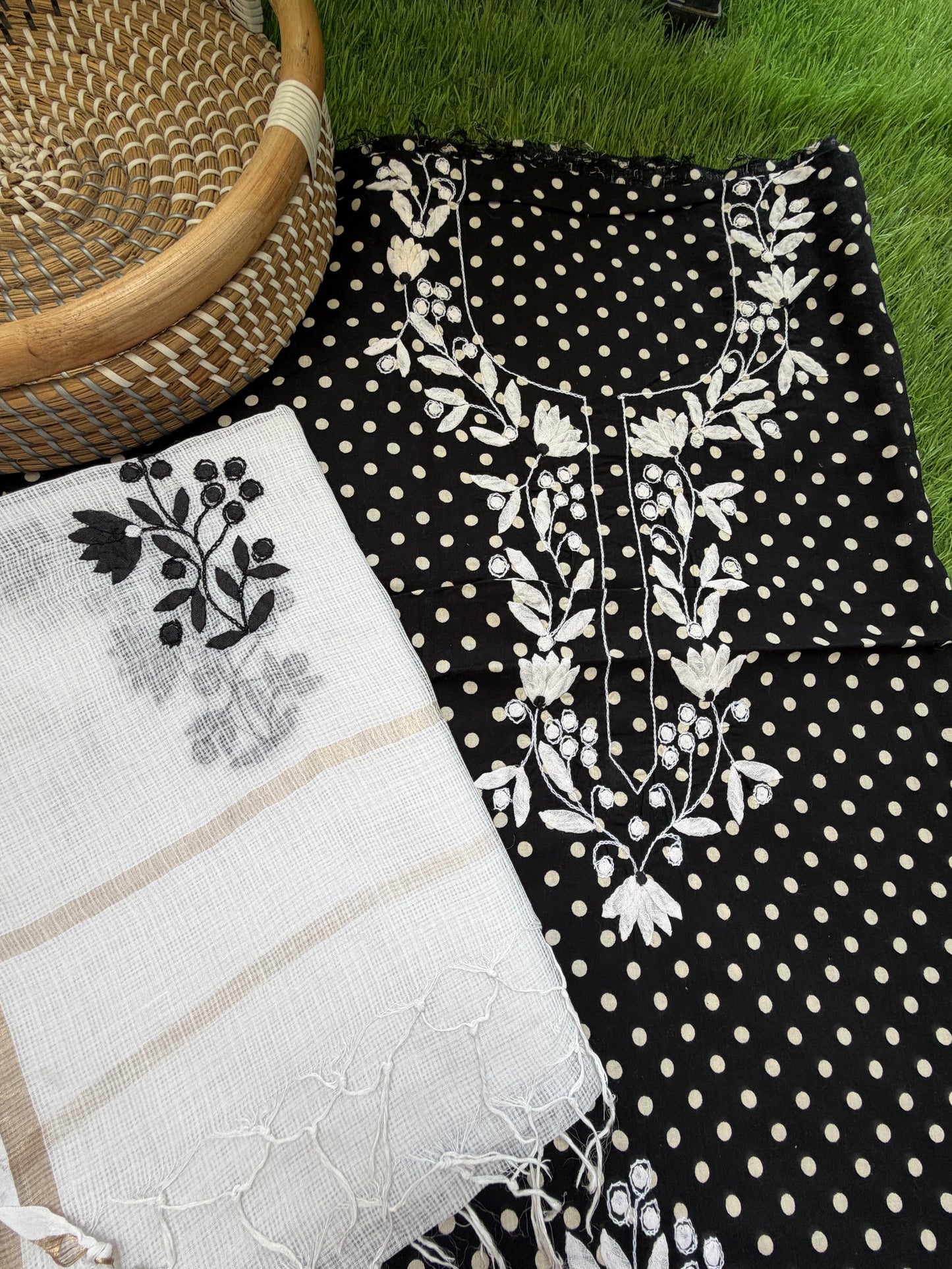 Patti kaam kurta Dupatta