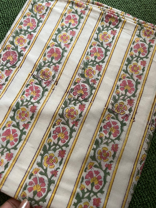 Flat 600-Cotton print