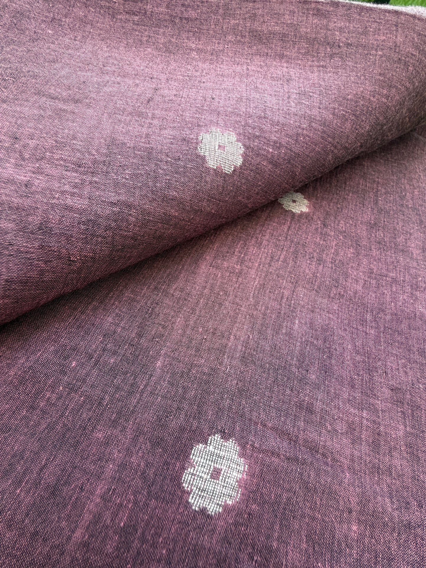 Jaamdani mul fabric