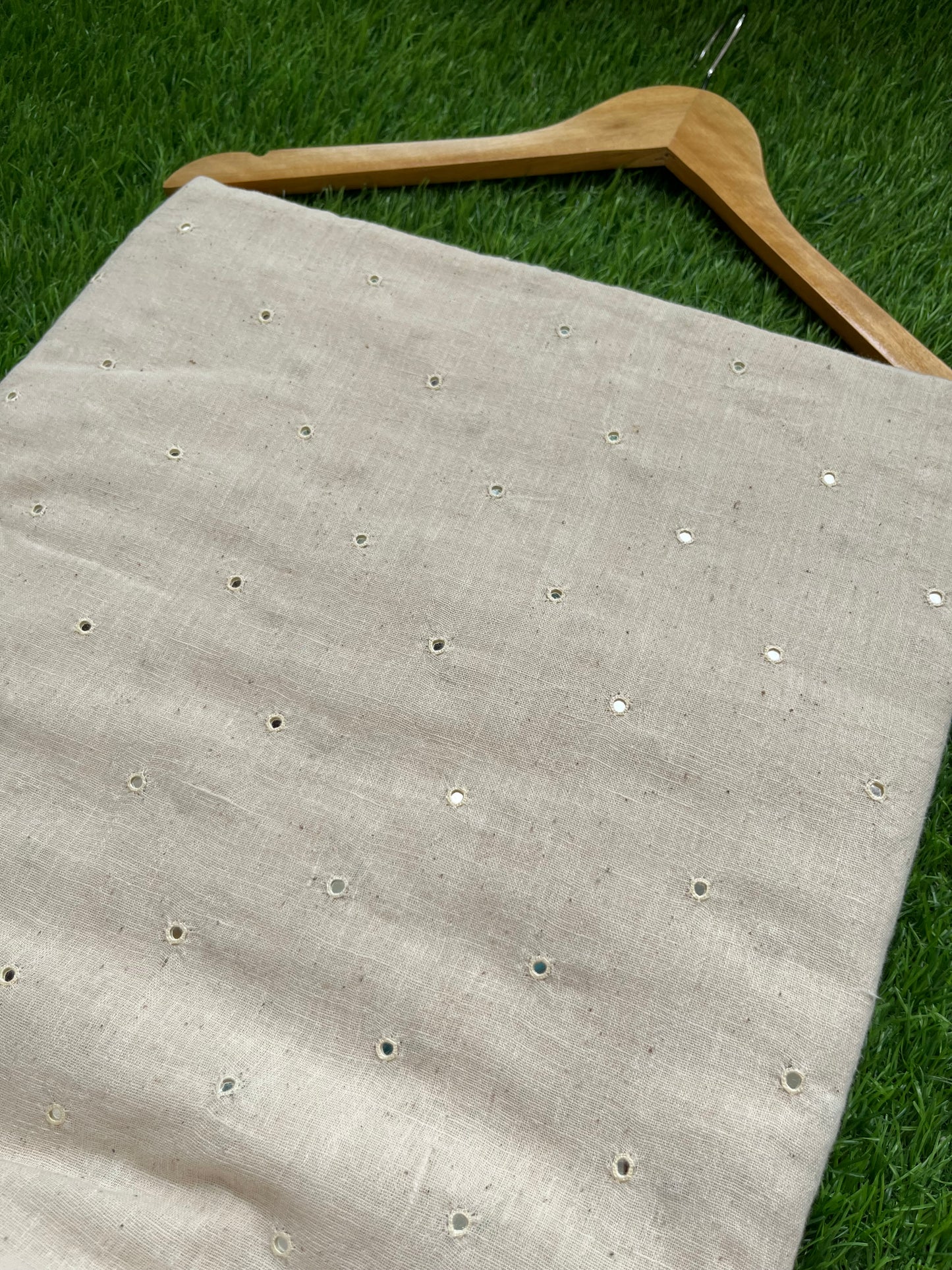 Handwoven organic kala Cotton fabric