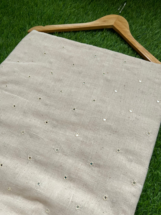 Handwoven organic kala Cotton fabric