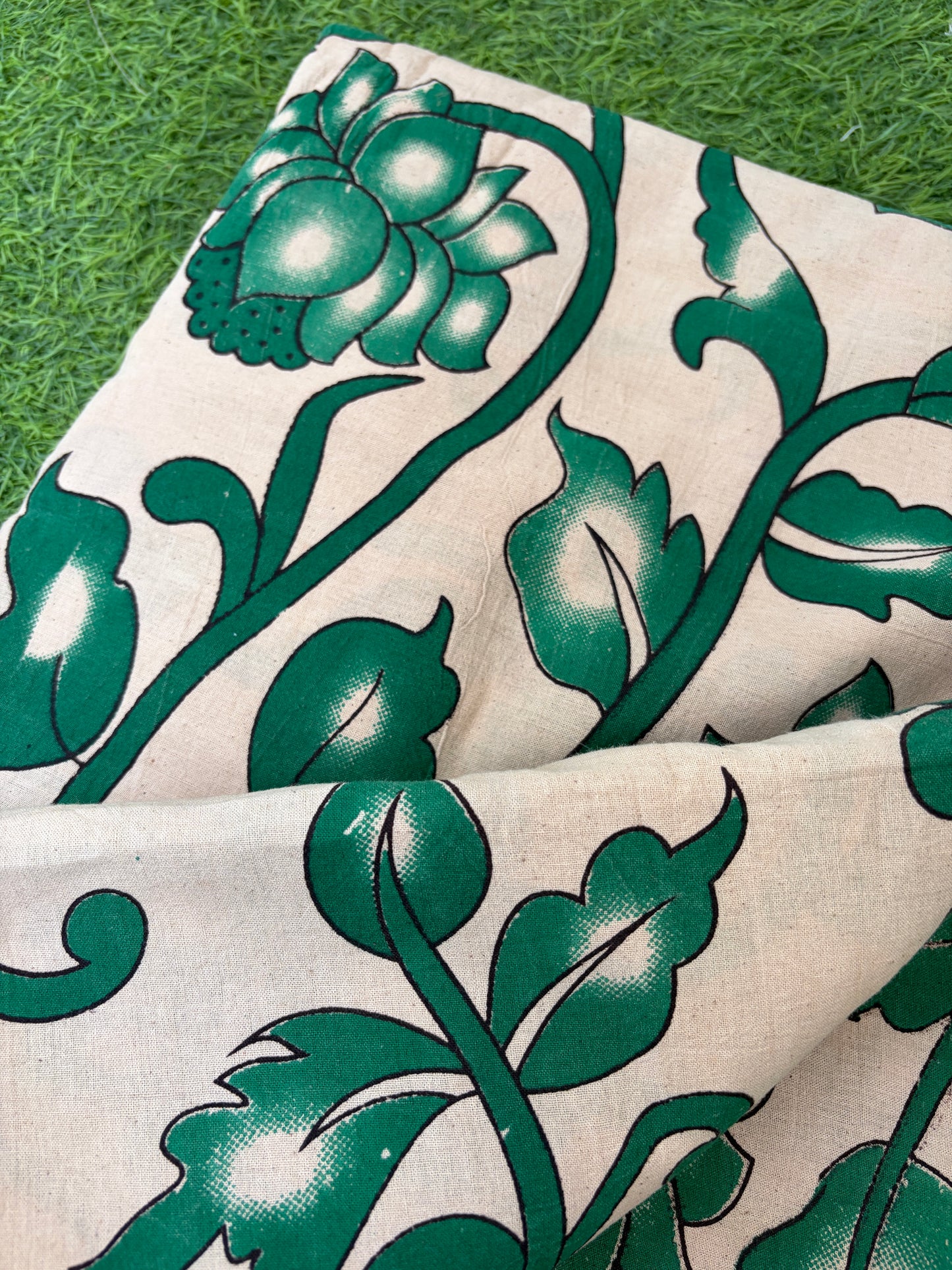 Mangalgiri cotton kalamkari print