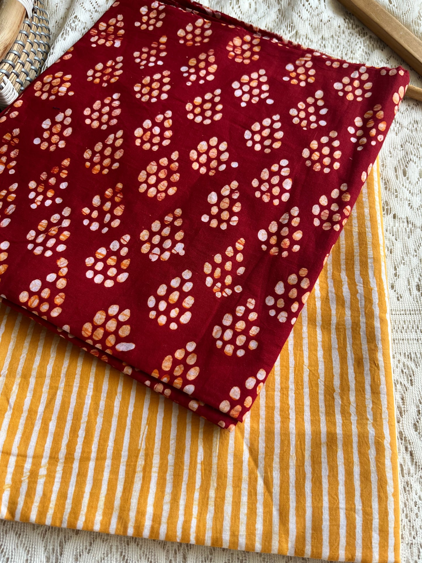 Baatik Cotton kurta Bottom