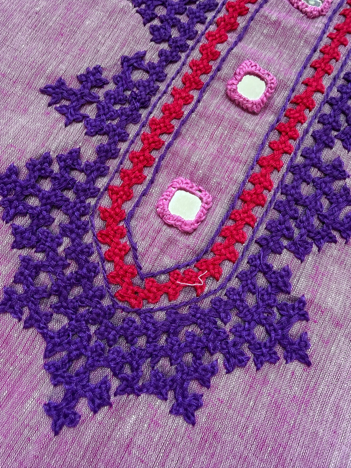 Sindhi work mangalgiri cotton Kurta