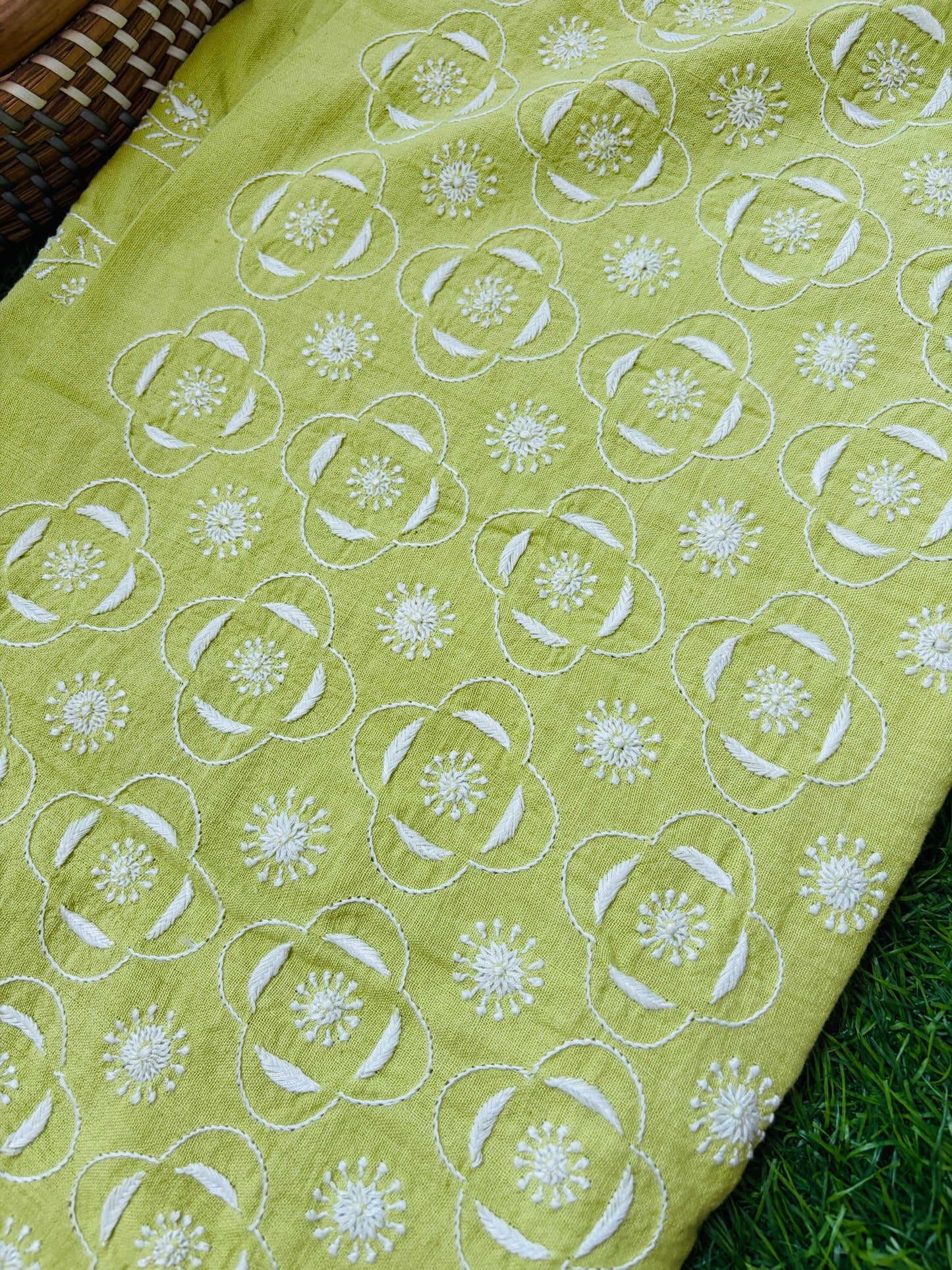 Pure handwoven khadi Kurta