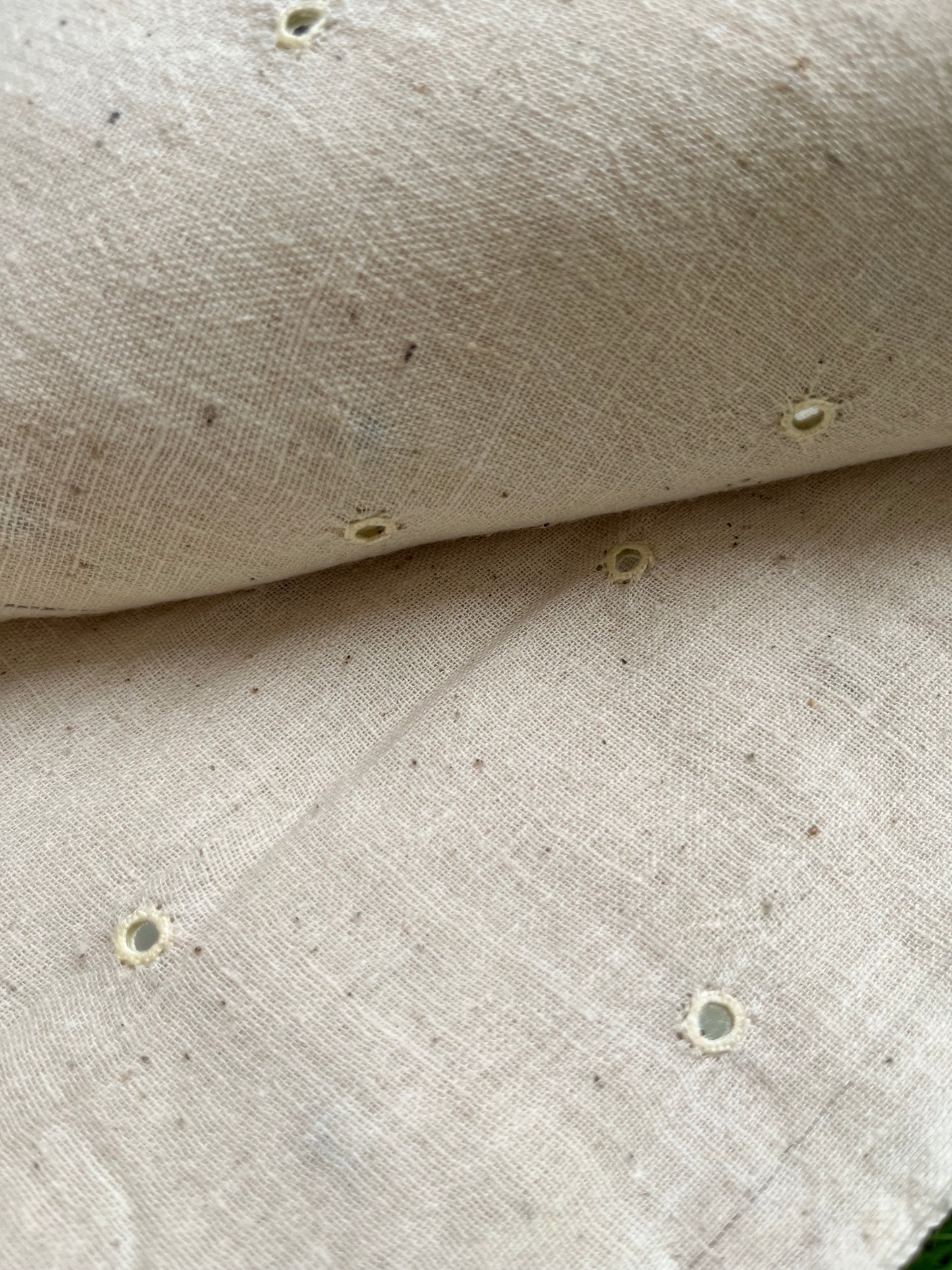 Handwoven organic kala Cotton fabric