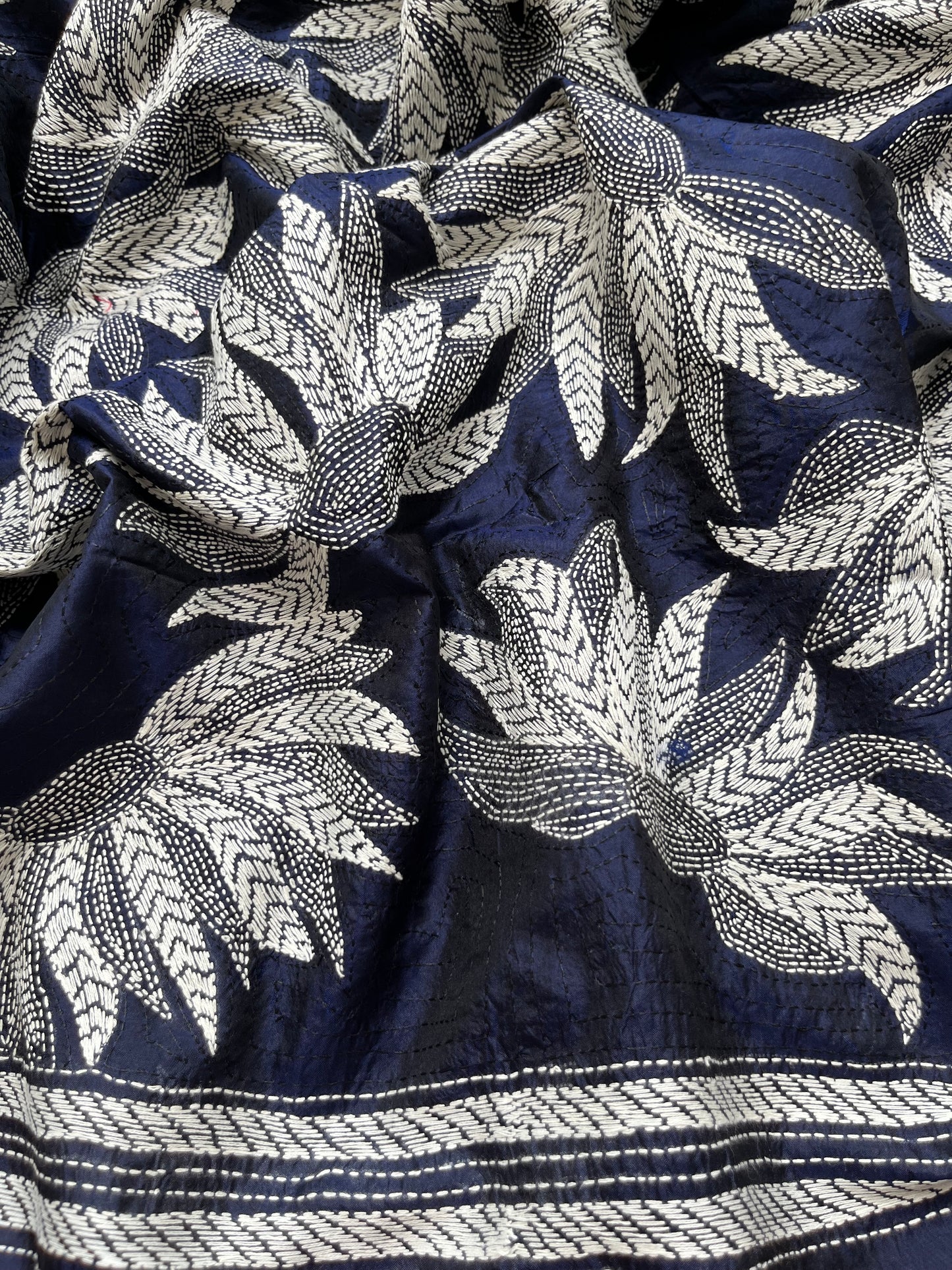 Silk Kantha Dupatta