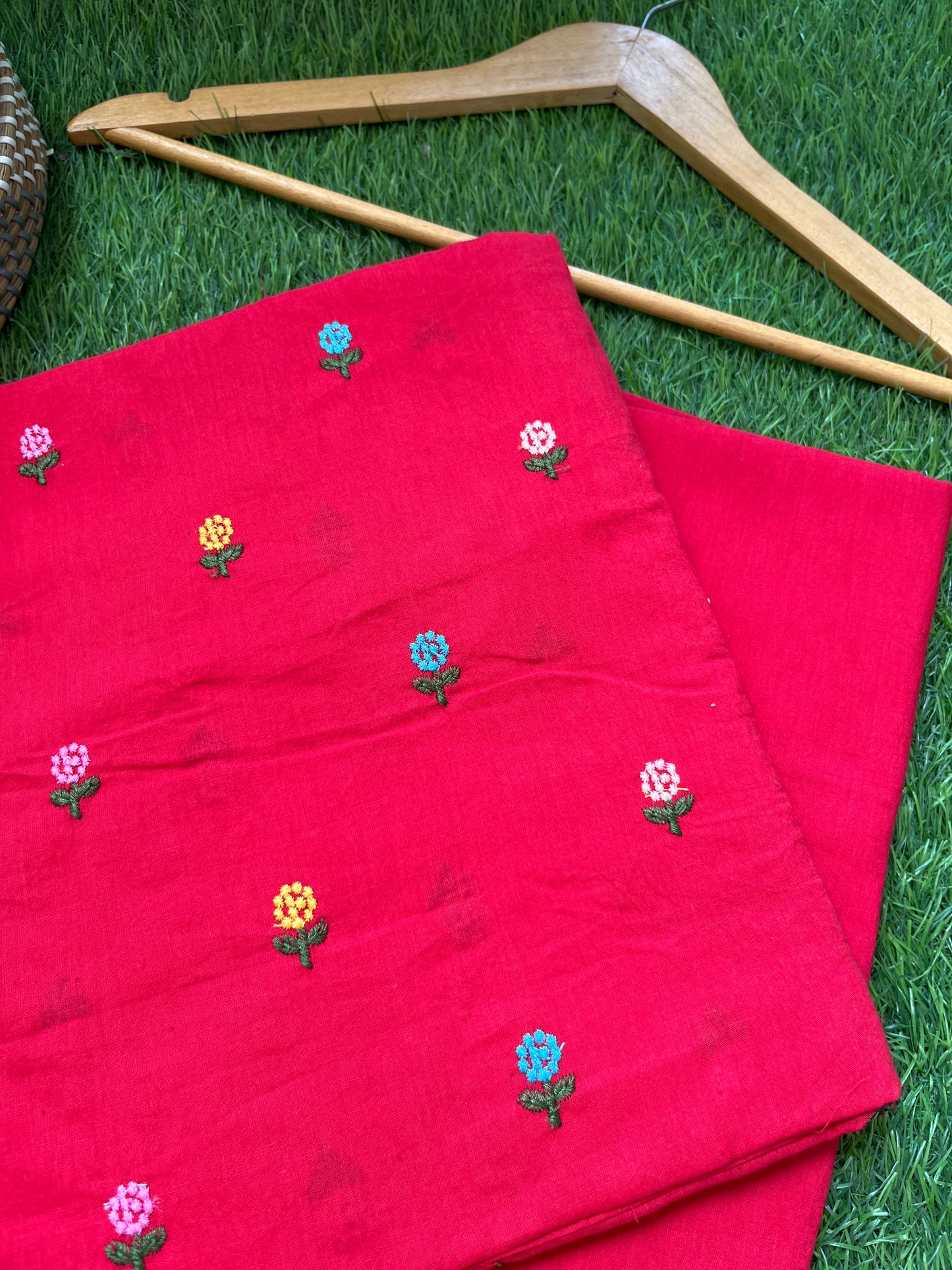 Embroidered Cotton kurta Bottom