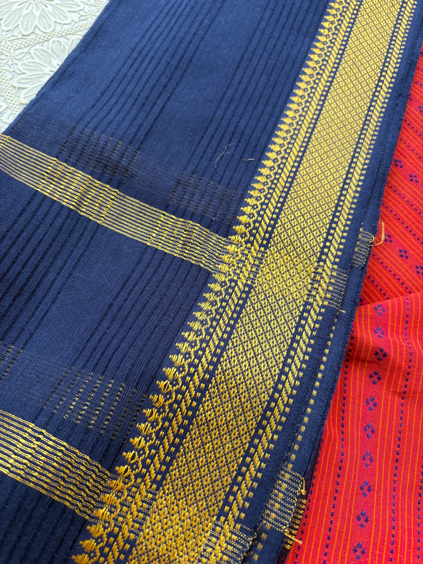 Mangalgiri Cotton 2 pc set - kurta Dupatta