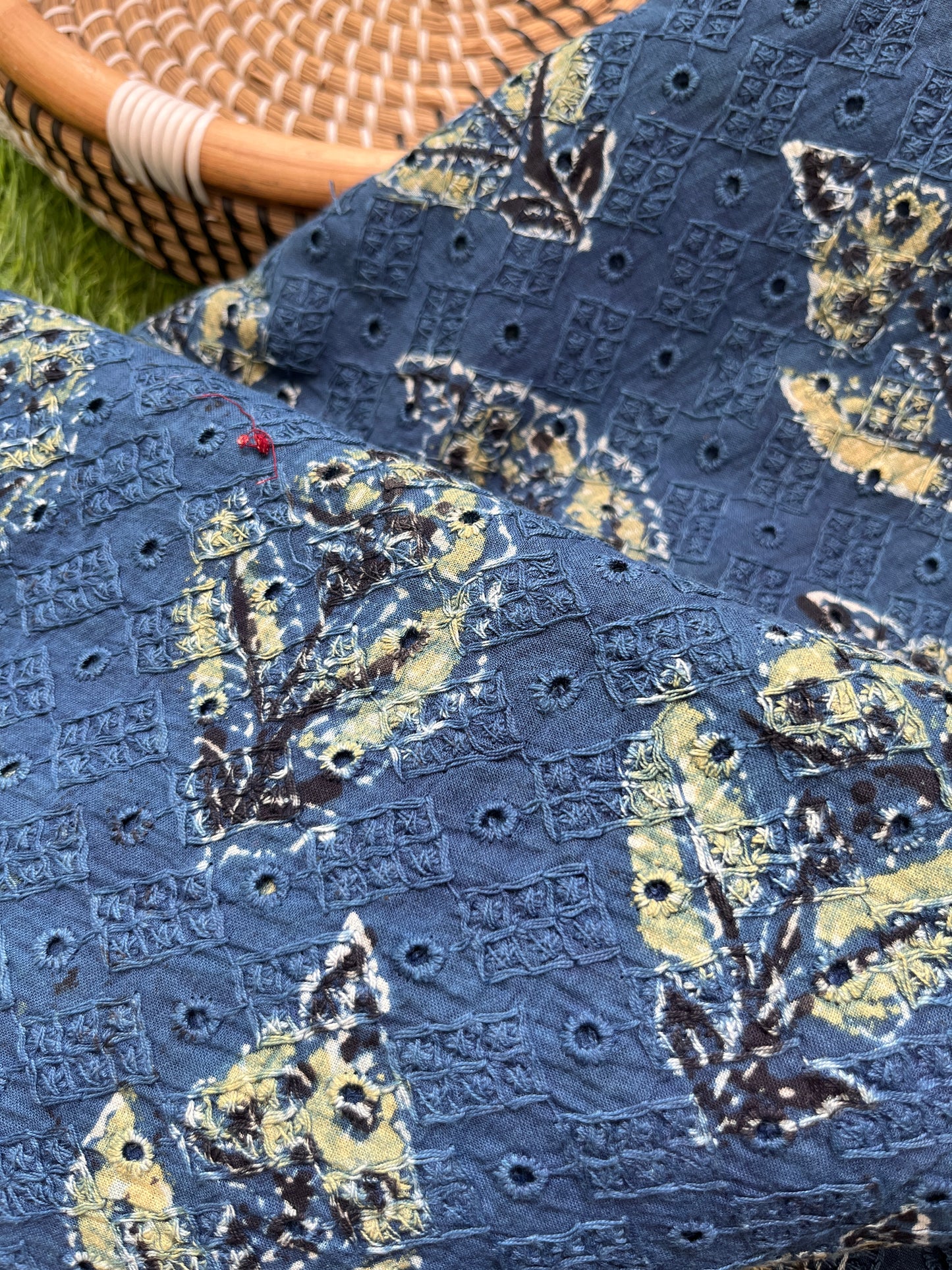 Cotton hakoba ajrakh