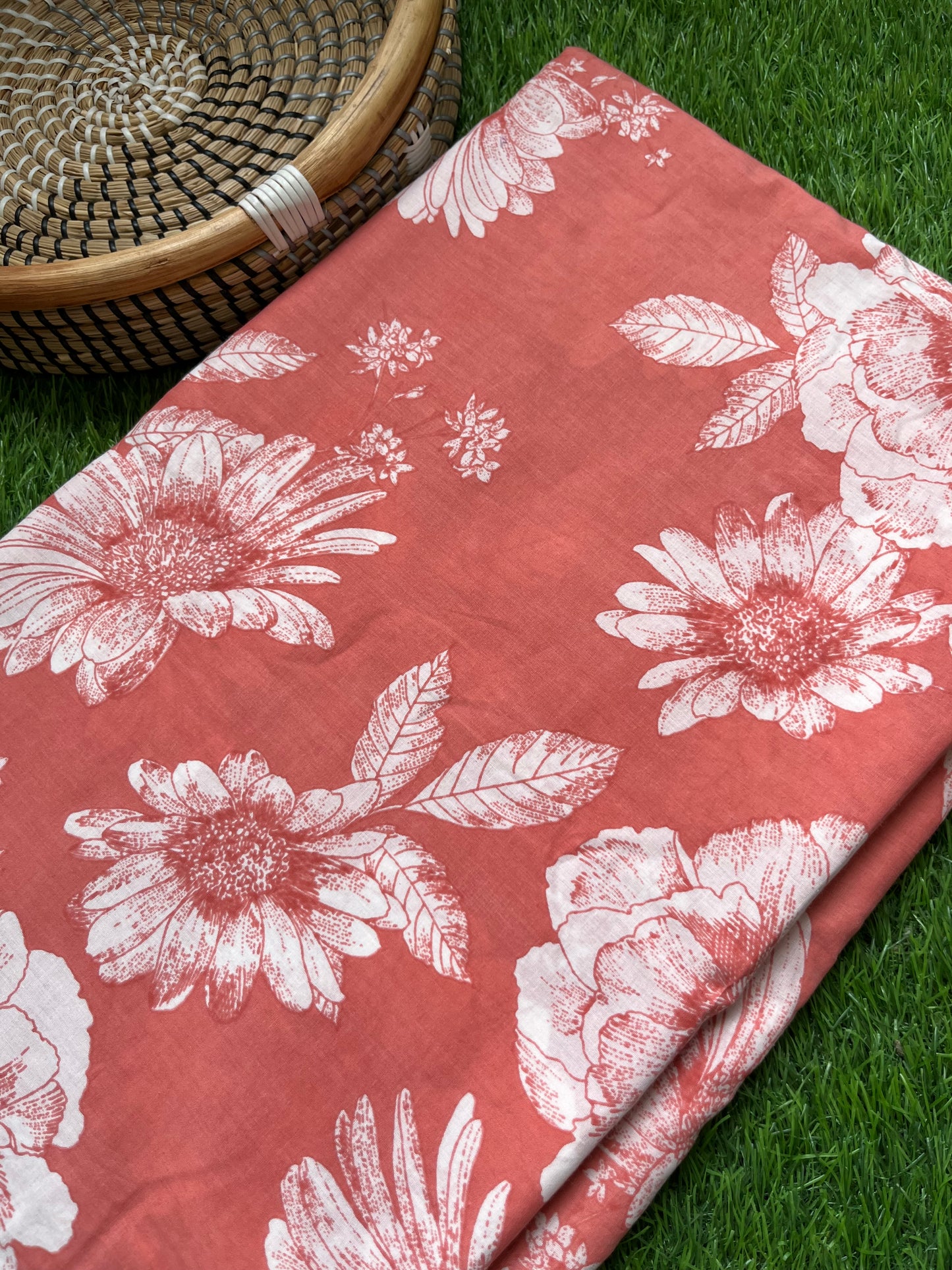 Screen Print Cotton fabric