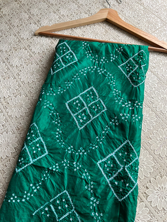 Mulberry Silk bandhani kurta