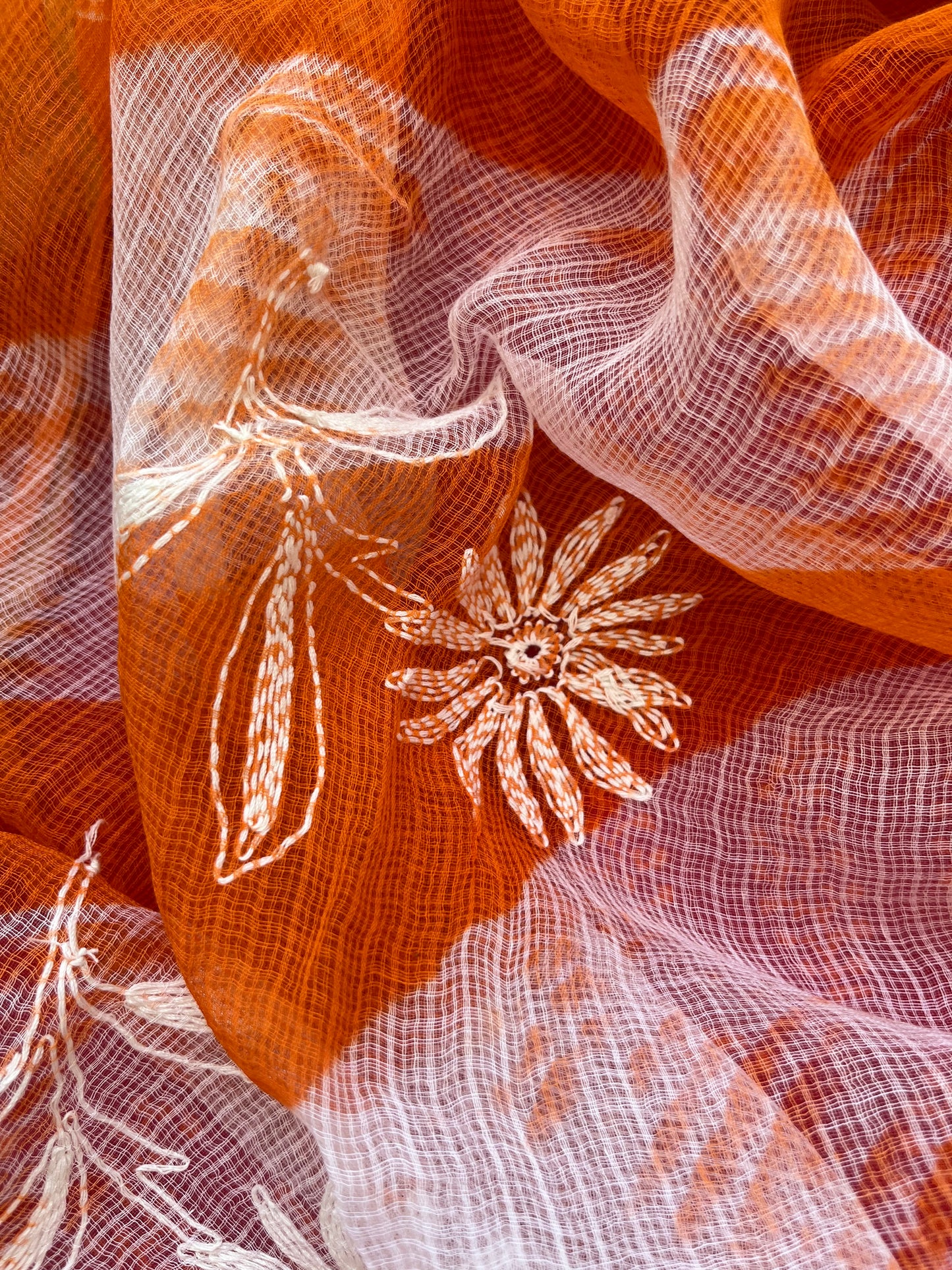 Cotton kurta bottom Kota Doria chikankari dupatta