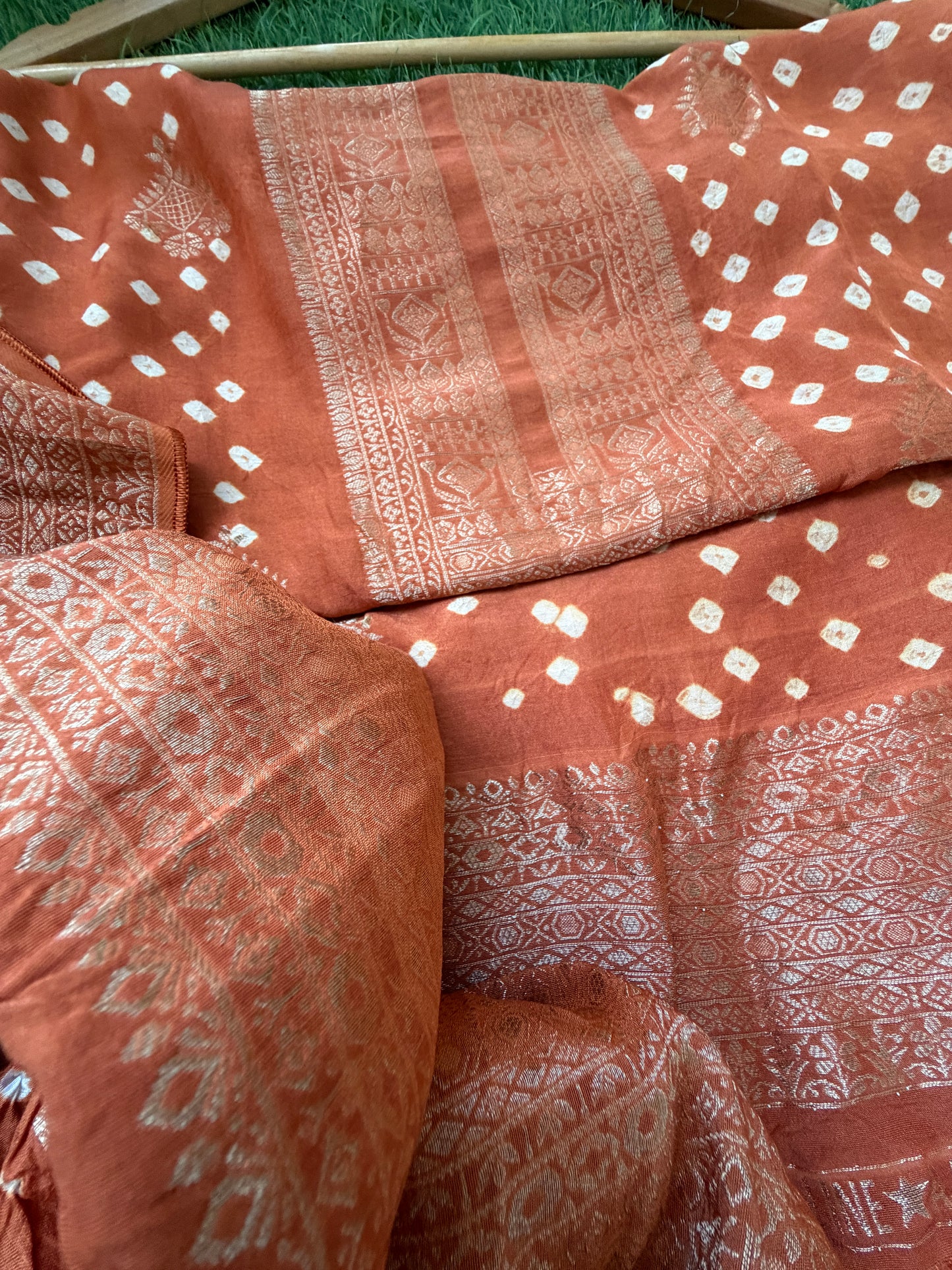 Modal Bandhani kurta bottom dupatta