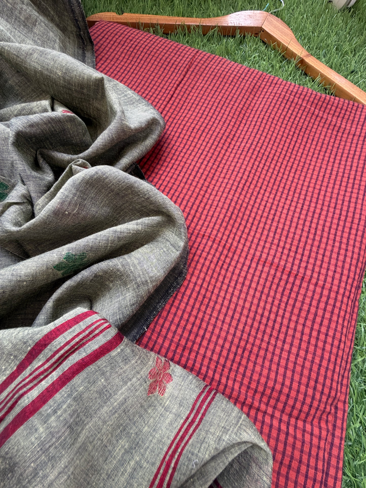 Jaamdani Mul dupatta khadi kurta Bottom
