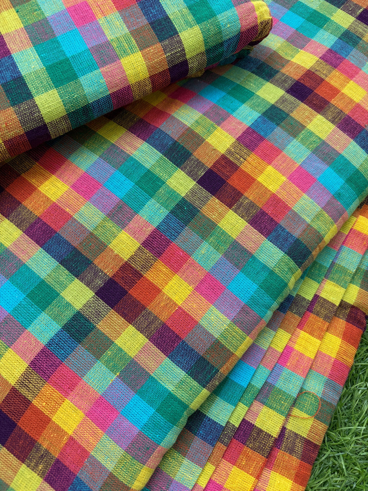 Handwoven organic kala Cotton fabric