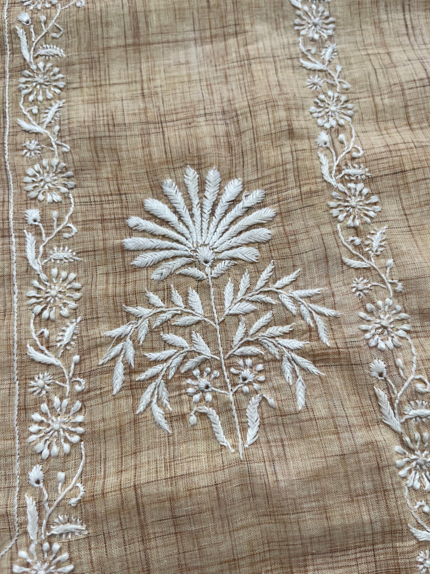 Khadi chikan kurta