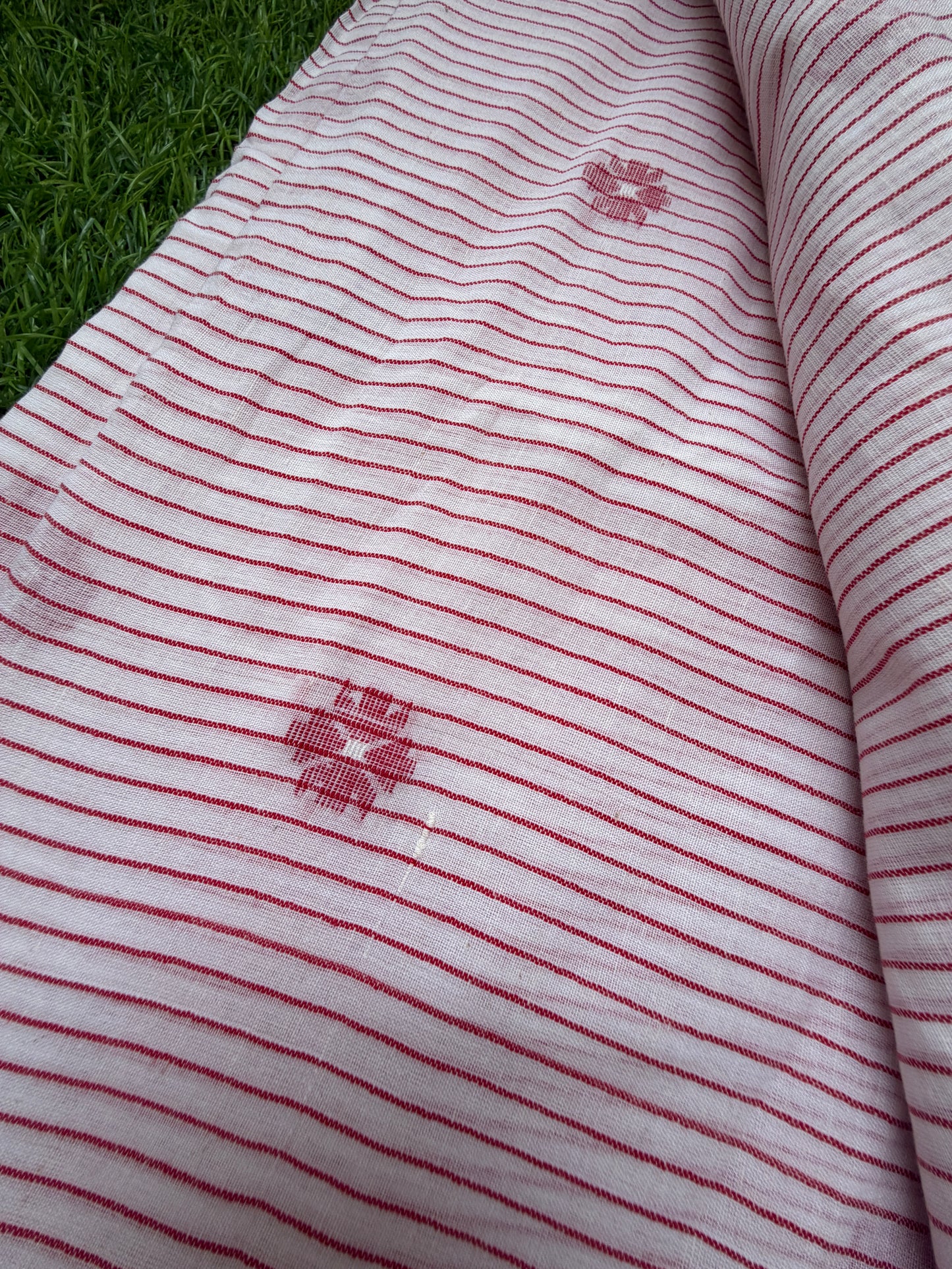Jaamdani mul fabric