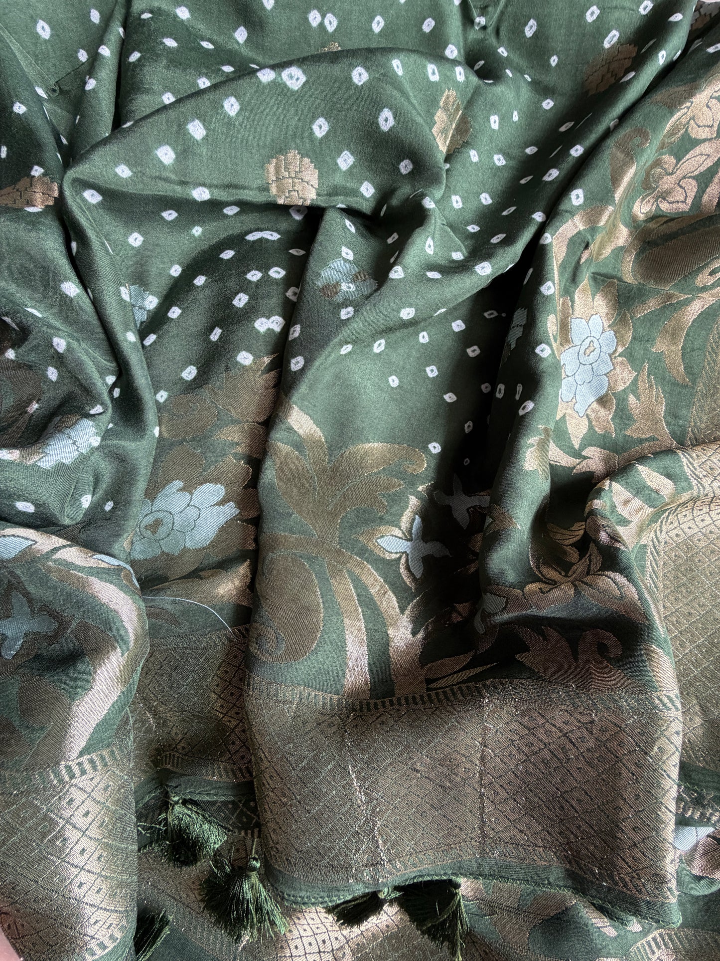 Modal Bandhani kurta bottom dupatta