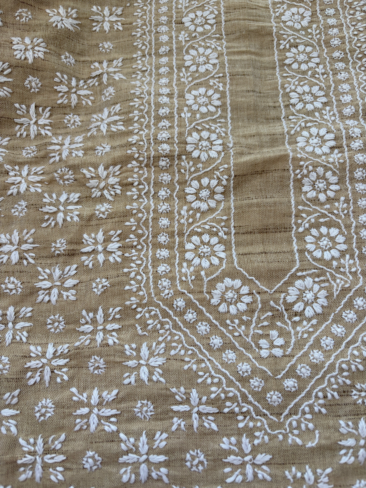 Chikankari khadi Kurta