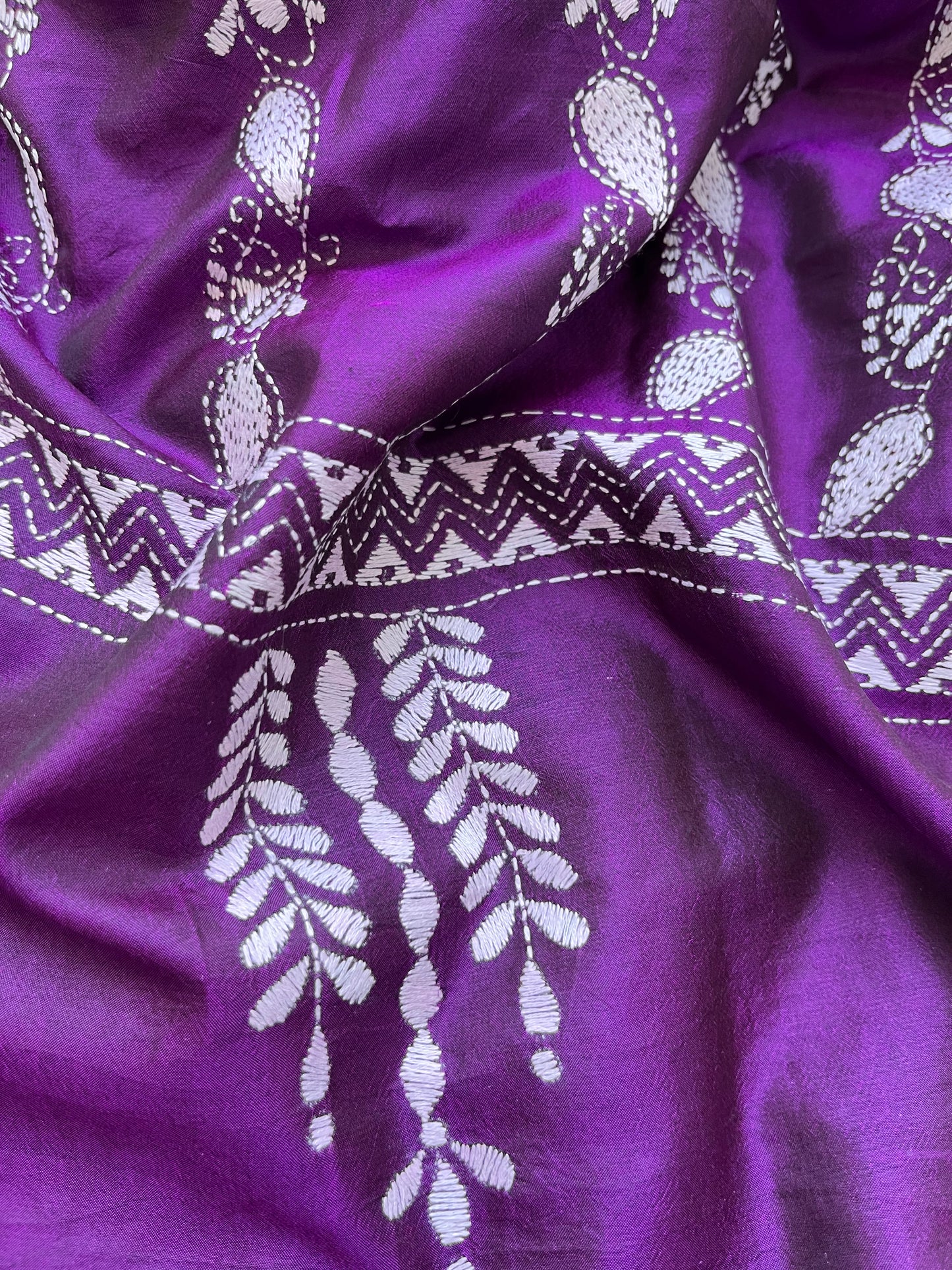 Silk Kantha Dupatta