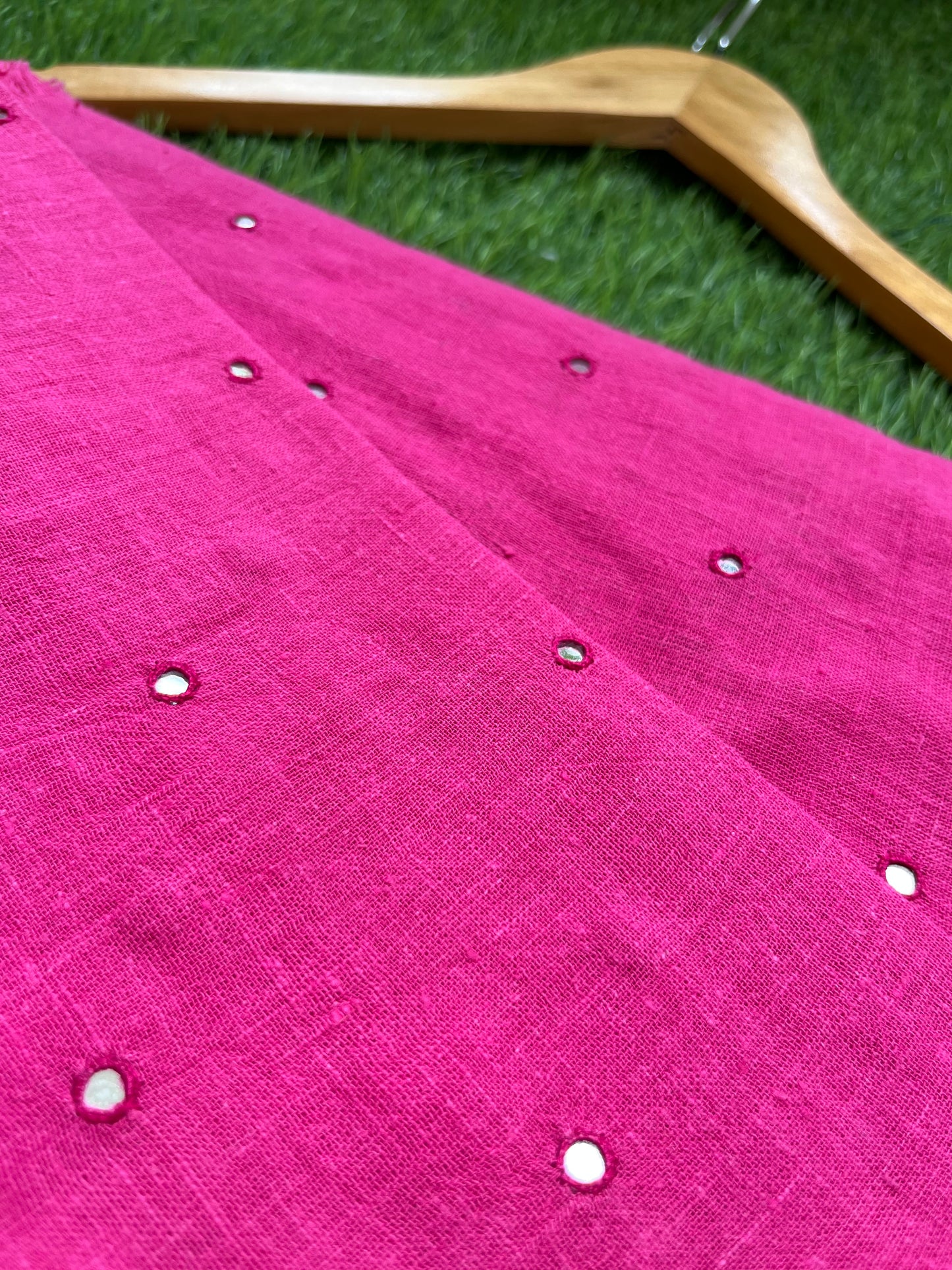 Handwoven organic kala Cotton fabric