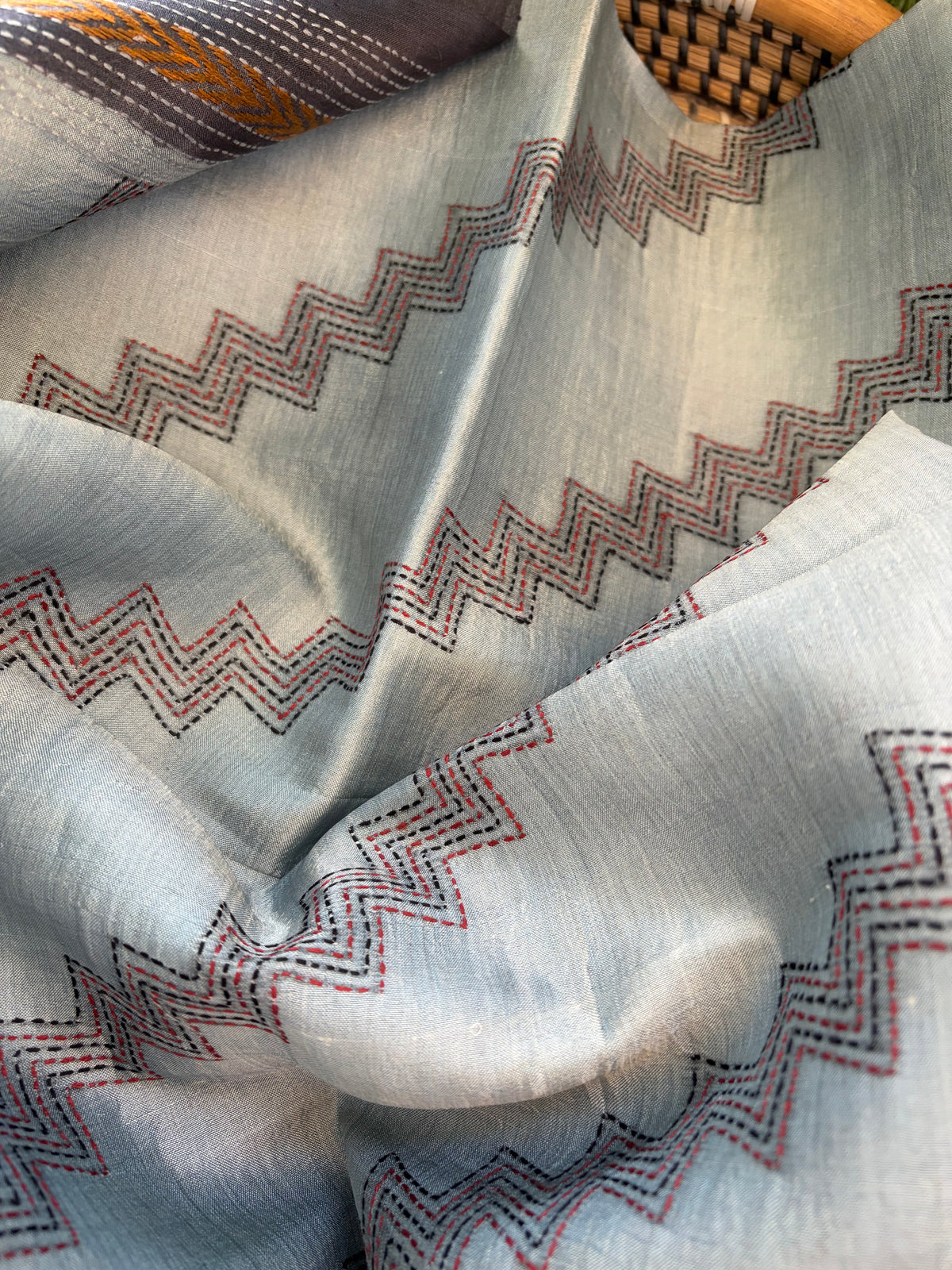 Silk Kantha Dupatta