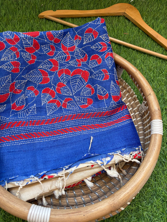 Silk Kantha Dupatta