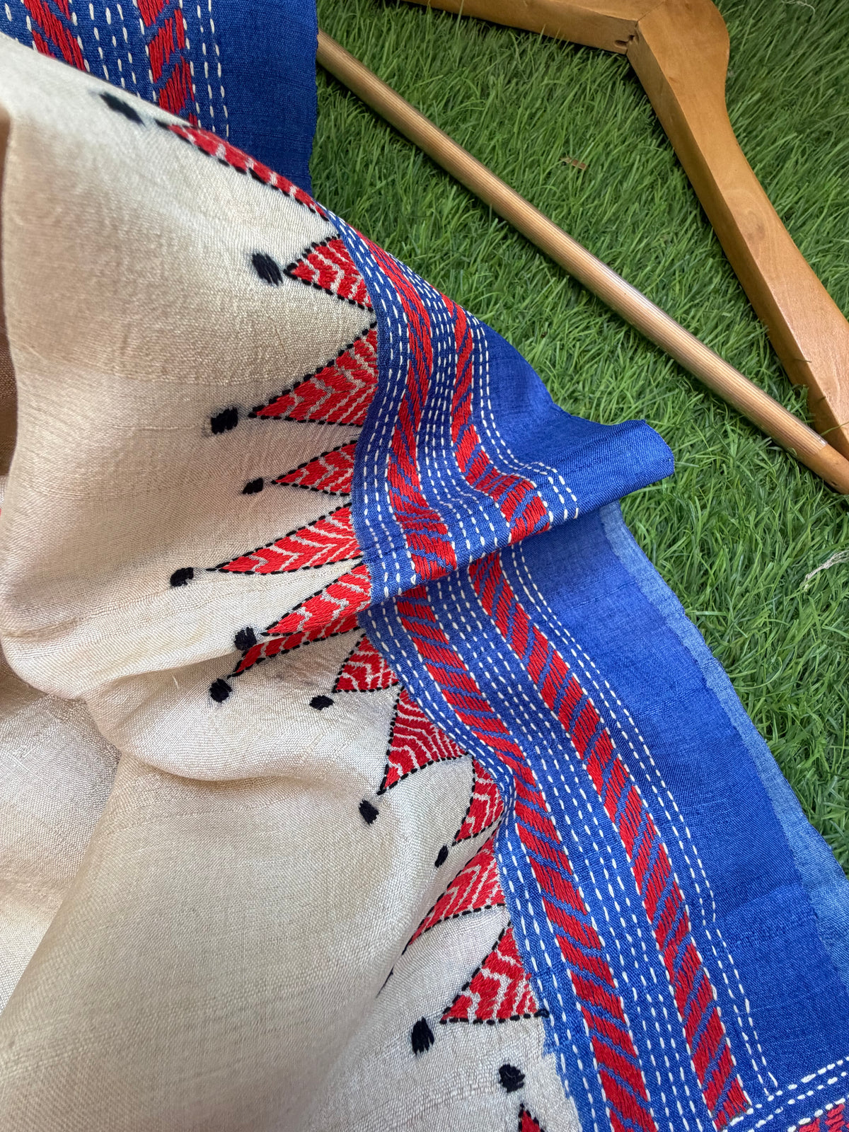 Silk Kantha Dupatta