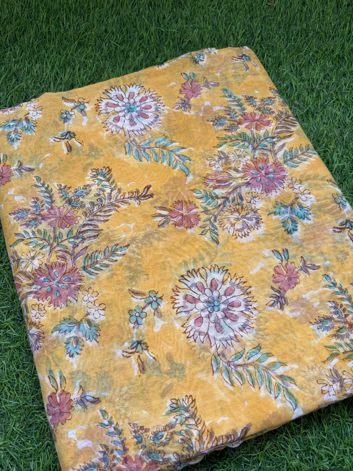 Chanderi kurta fabric