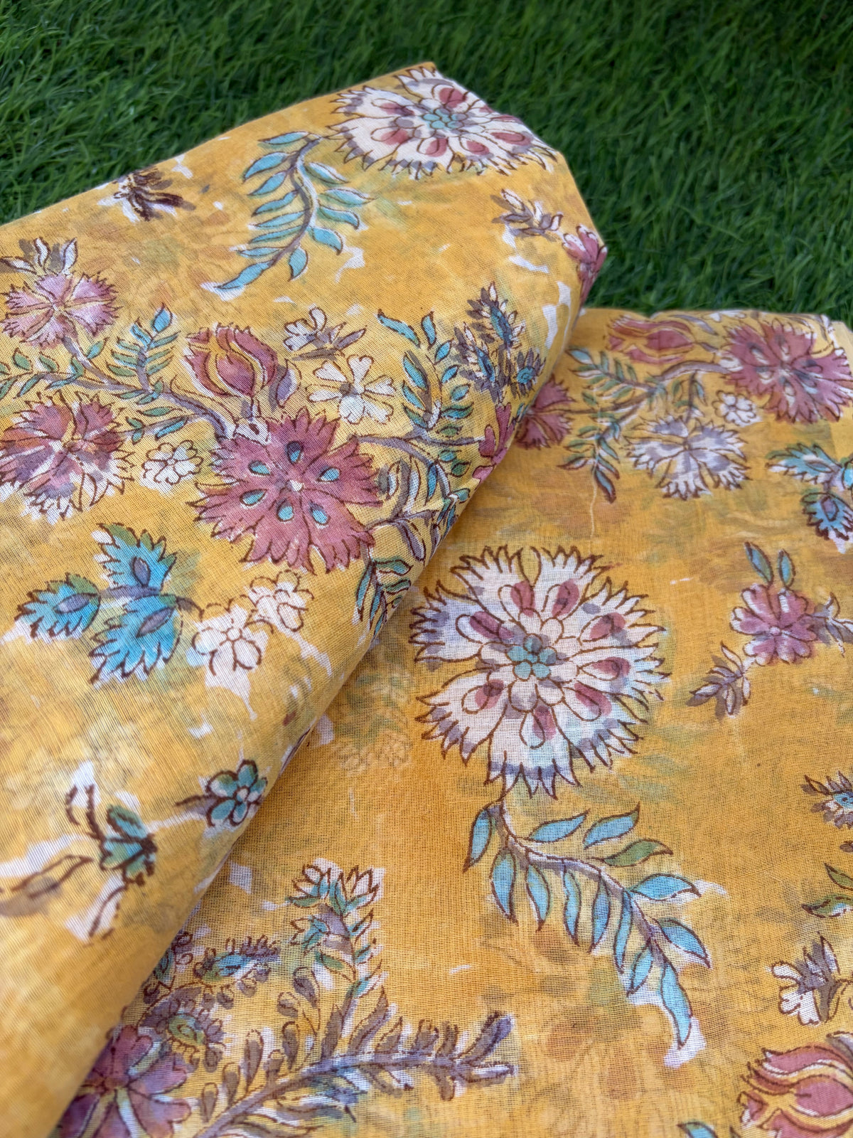 Chanderi kurta fabric